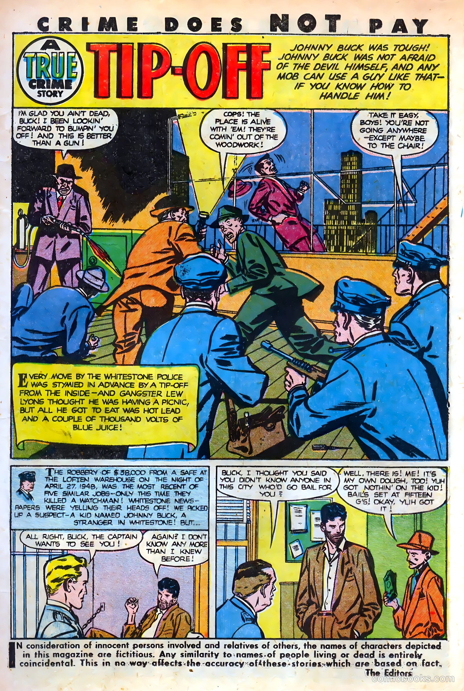 Crime Does Not Pay #88 (1950) — page 17