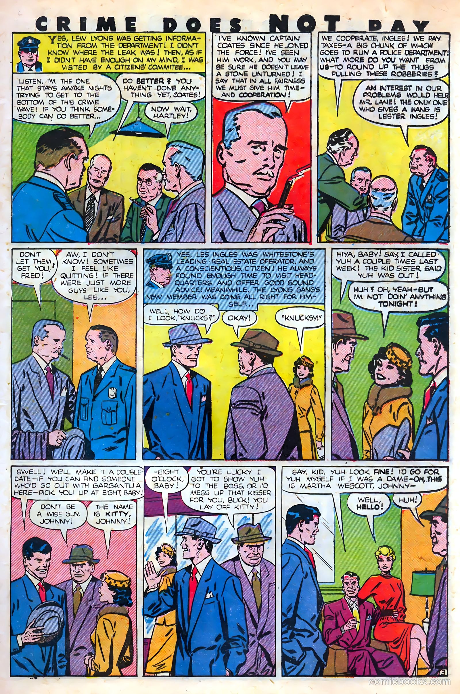 Crime Does Not Pay #88 (1950) — page 19