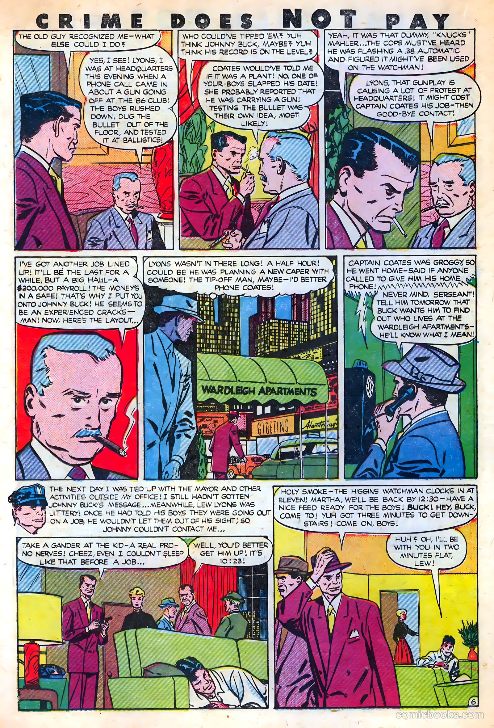 Crime Does Not Pay #88 (1950) — page 22