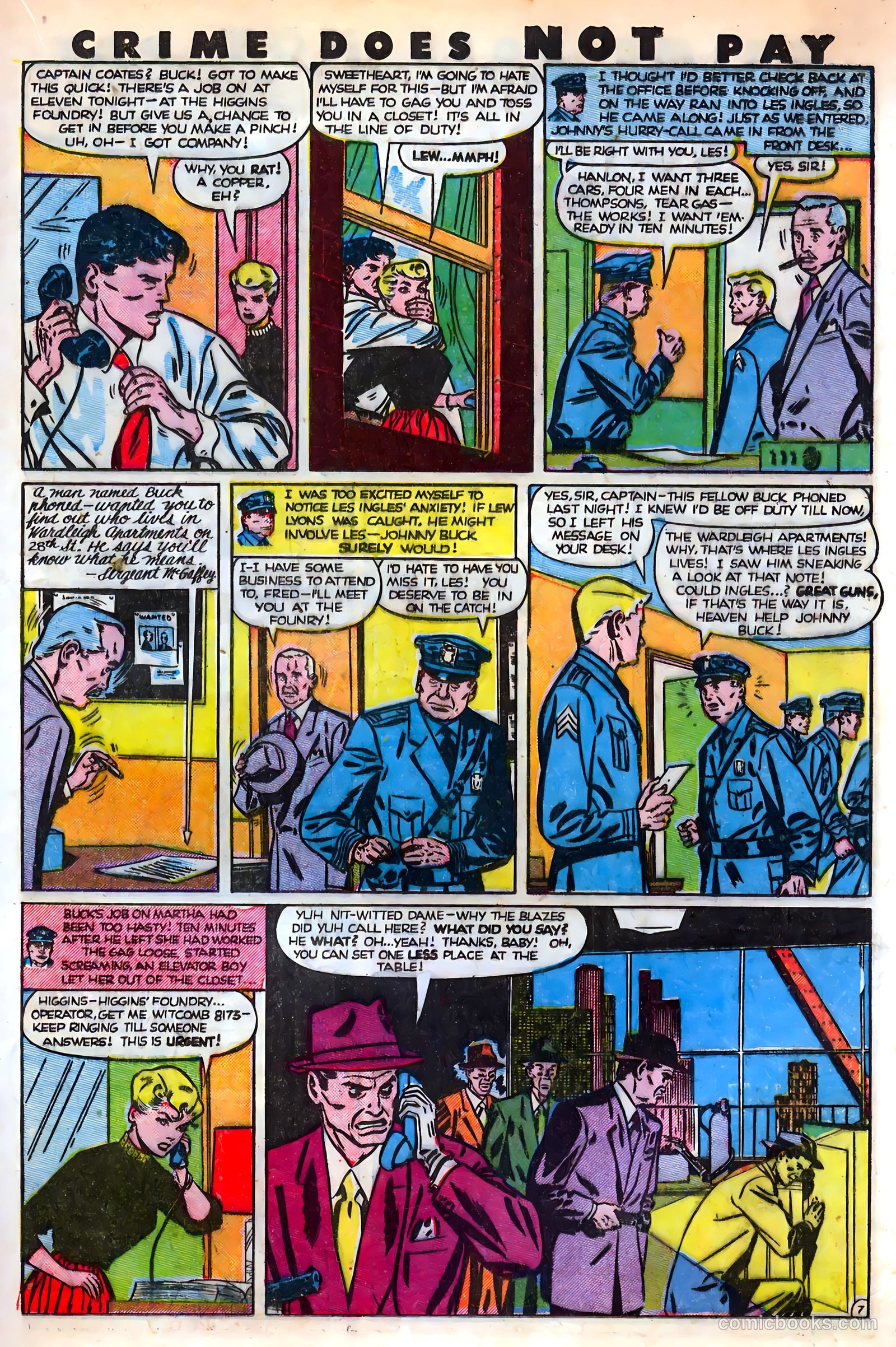 Crime Does Not Pay #88 (1950) — page 23