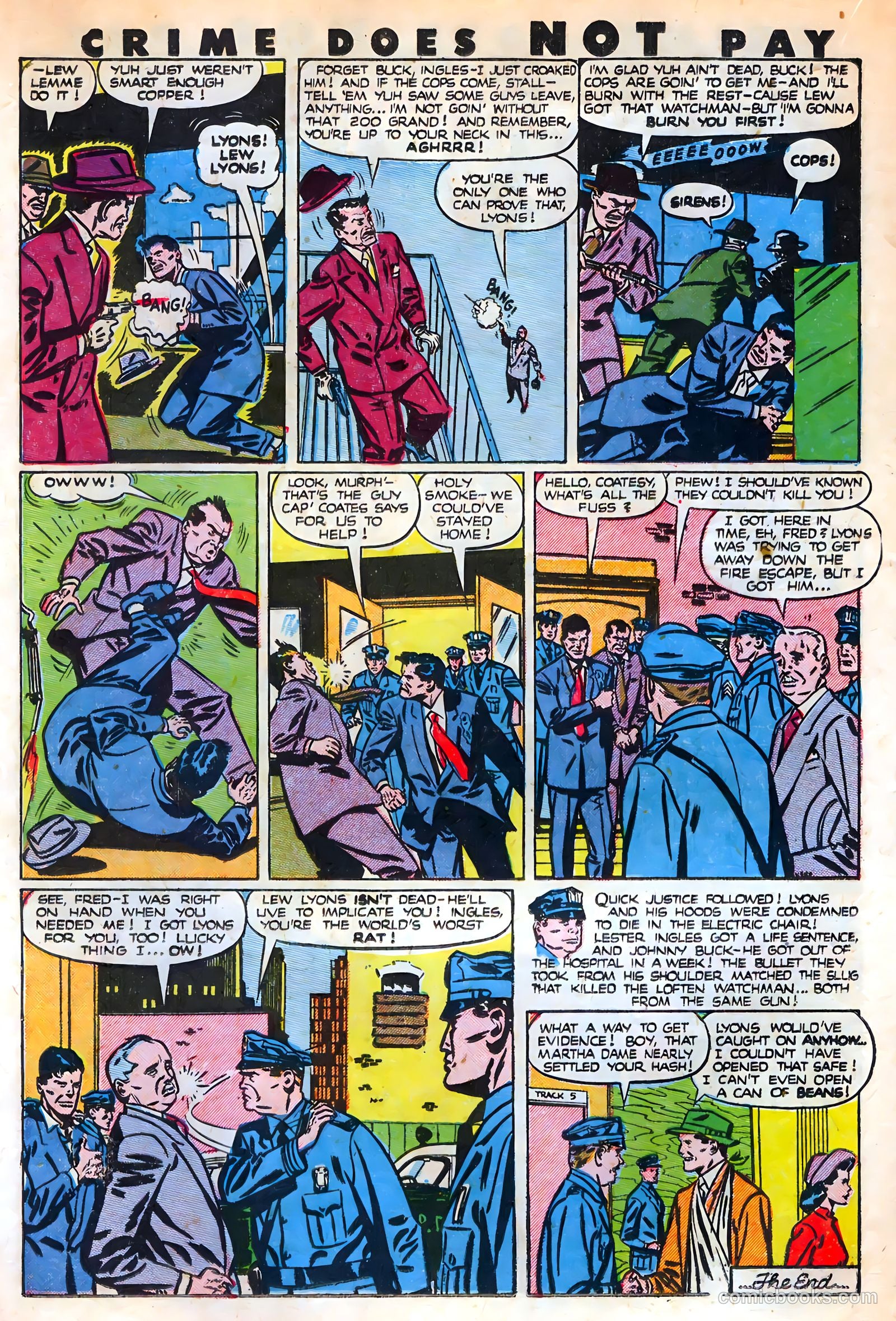 Crime Does Not Pay #88 (1950) — page 24