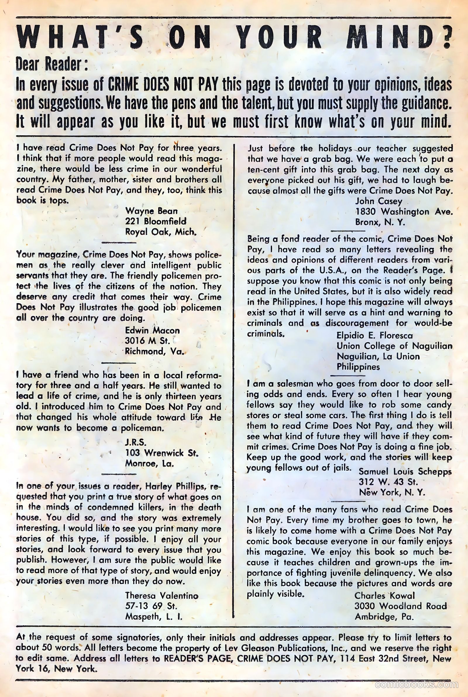 Crime Does Not Pay #88 (1950) — page 26