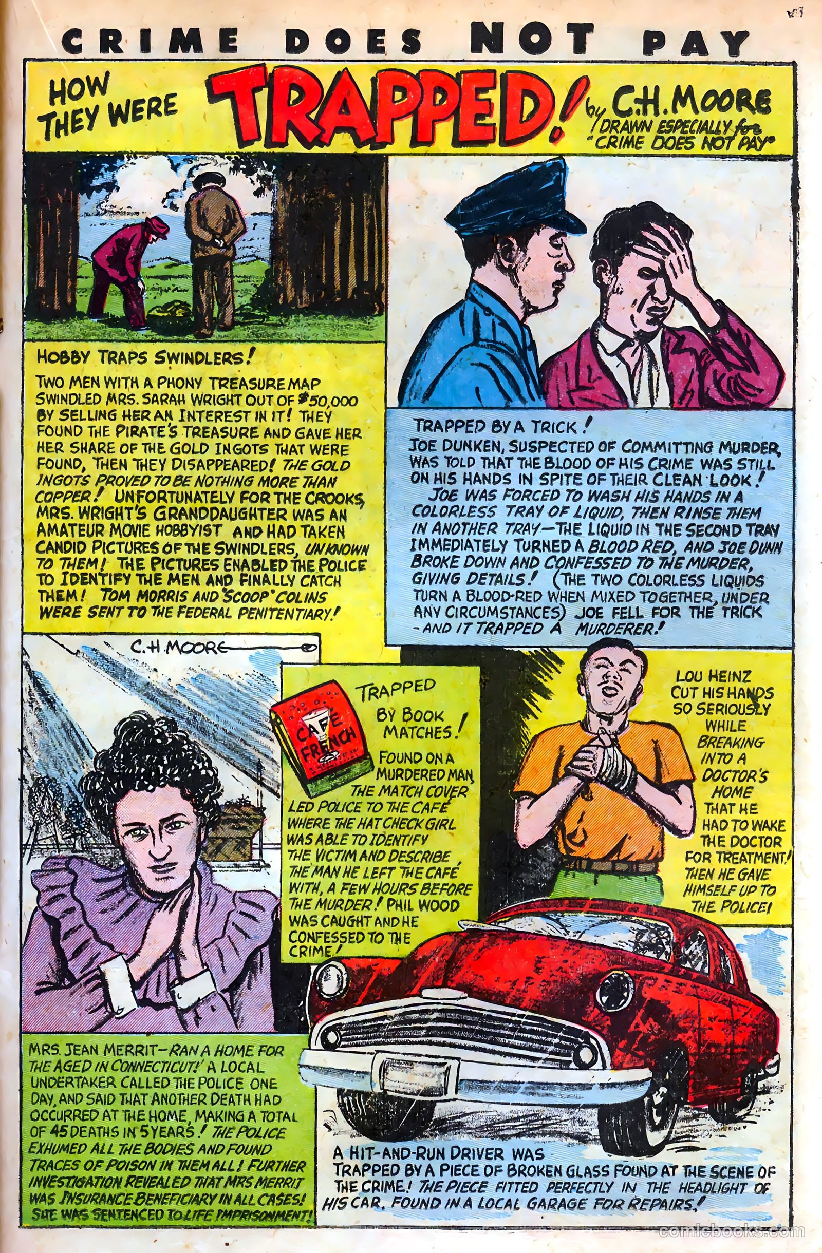 Crime Does Not Pay #88 (1950) — page 29