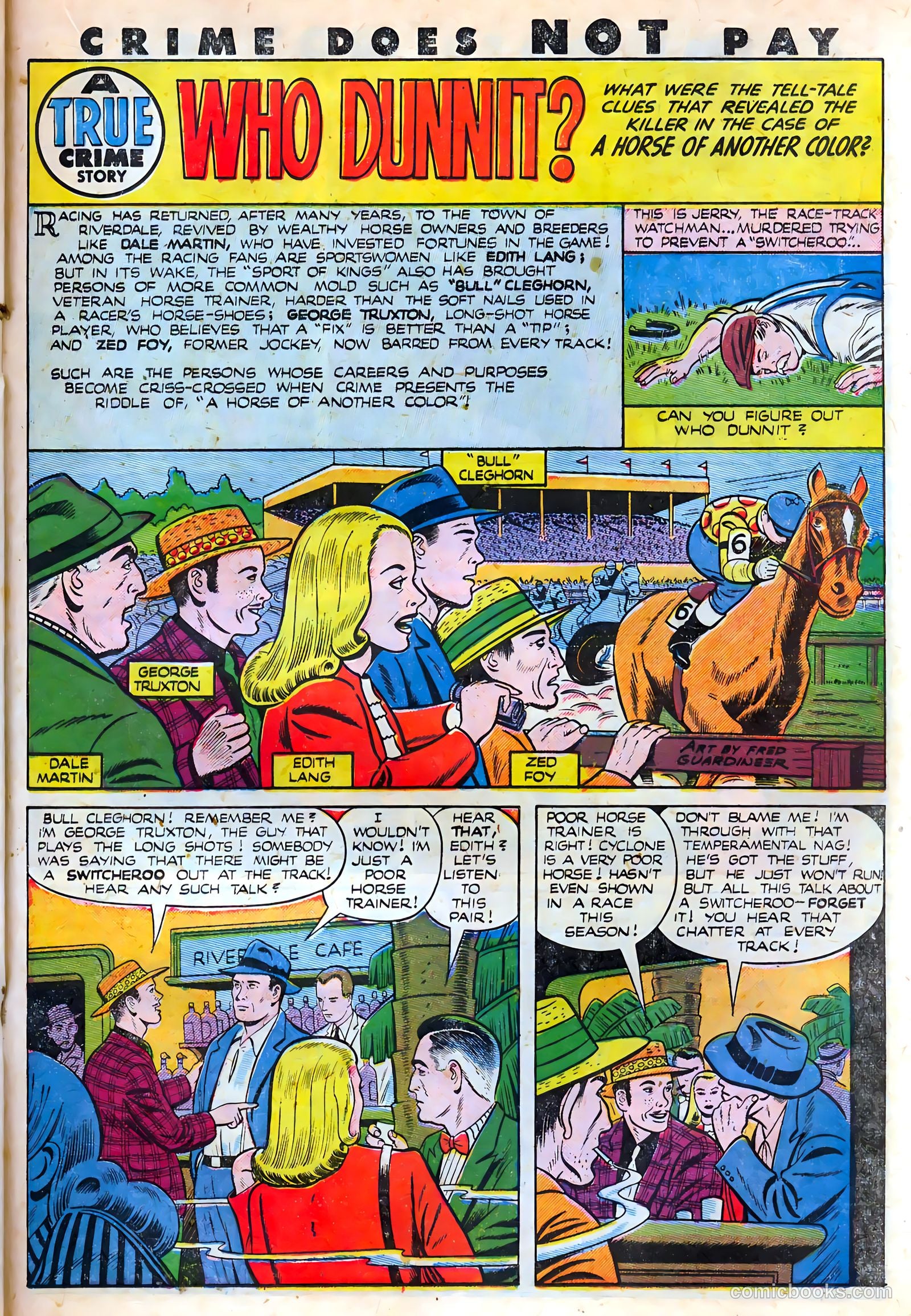 Crime Does Not Pay #88 (1950) — page 31