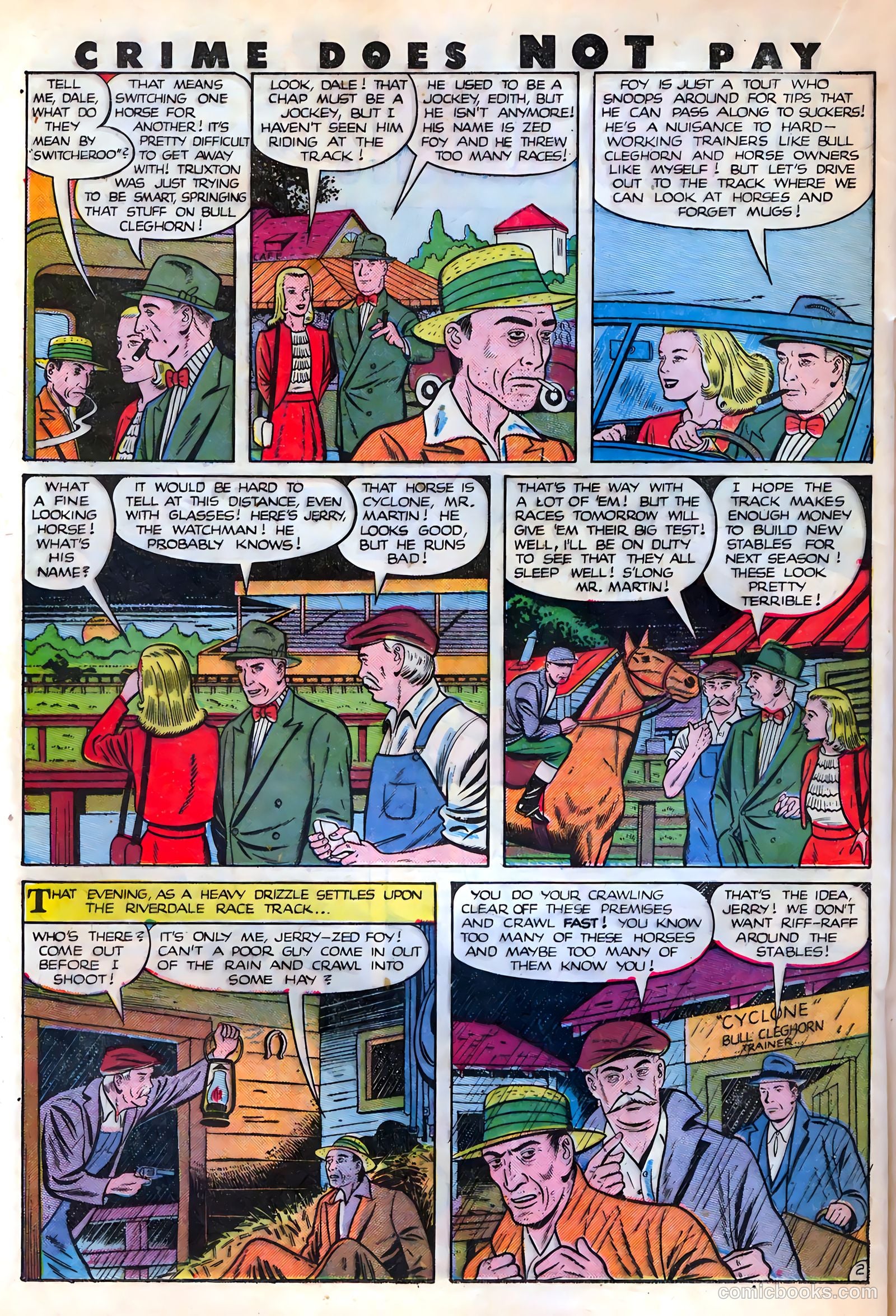 Crime Does Not Pay #88 (1950) — page 32