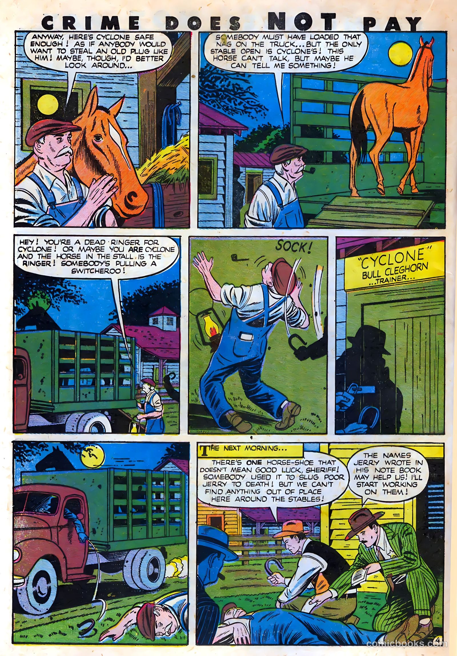 Crime Does Not Pay #88 (1950) — page 34