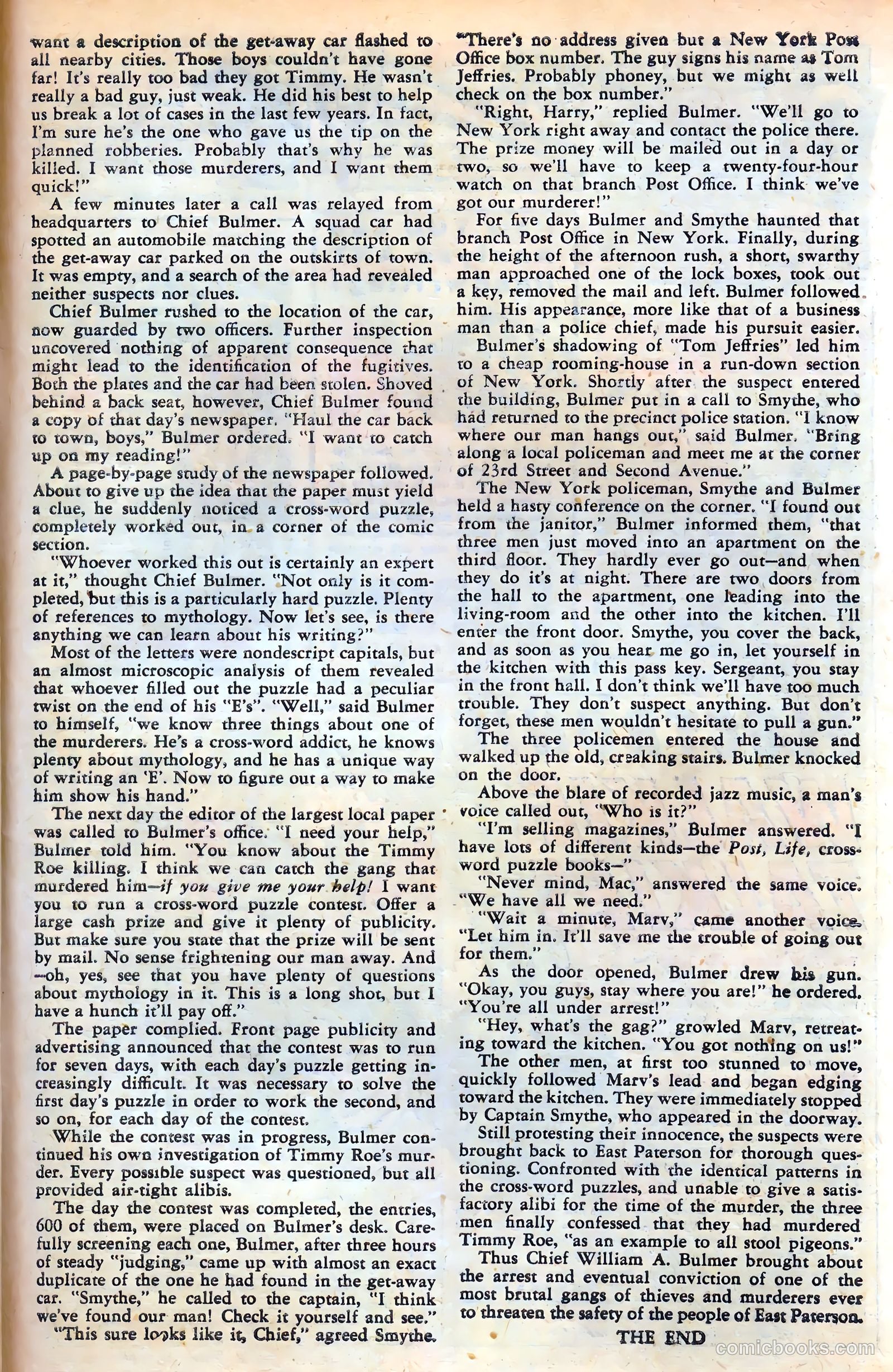 Crime Does Not Pay #88 (1950) — page 39