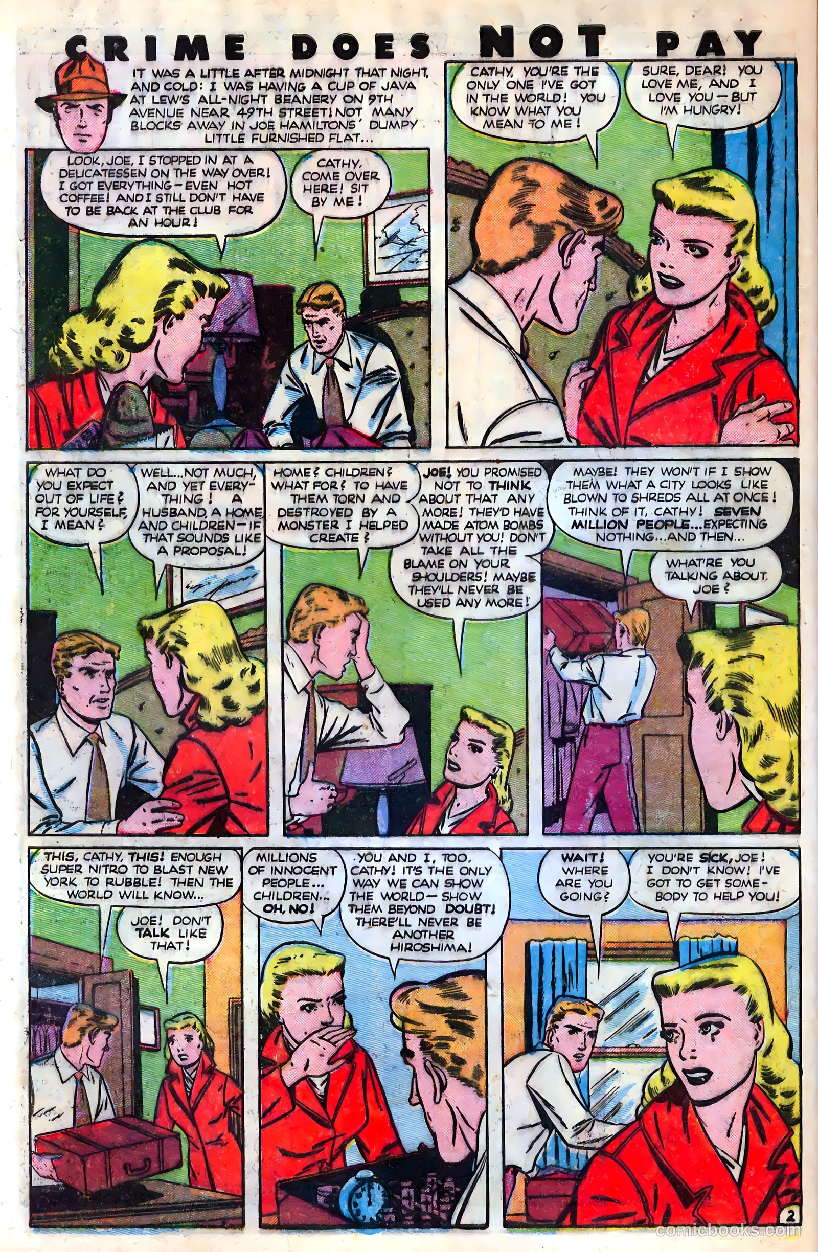 Crime Does Not Pay #88 (1950) — page 42