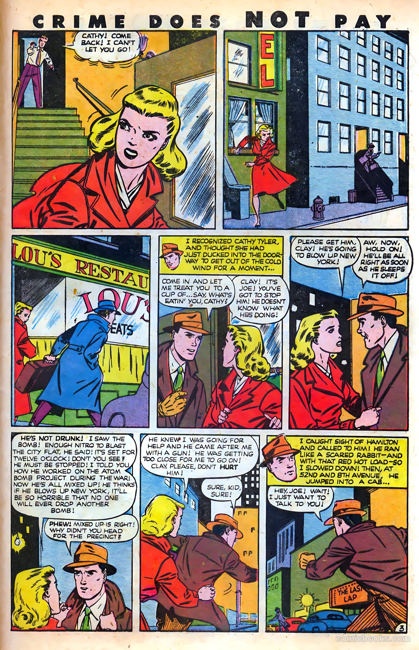Crime Does Not Pay #88 (1950) — page 43
