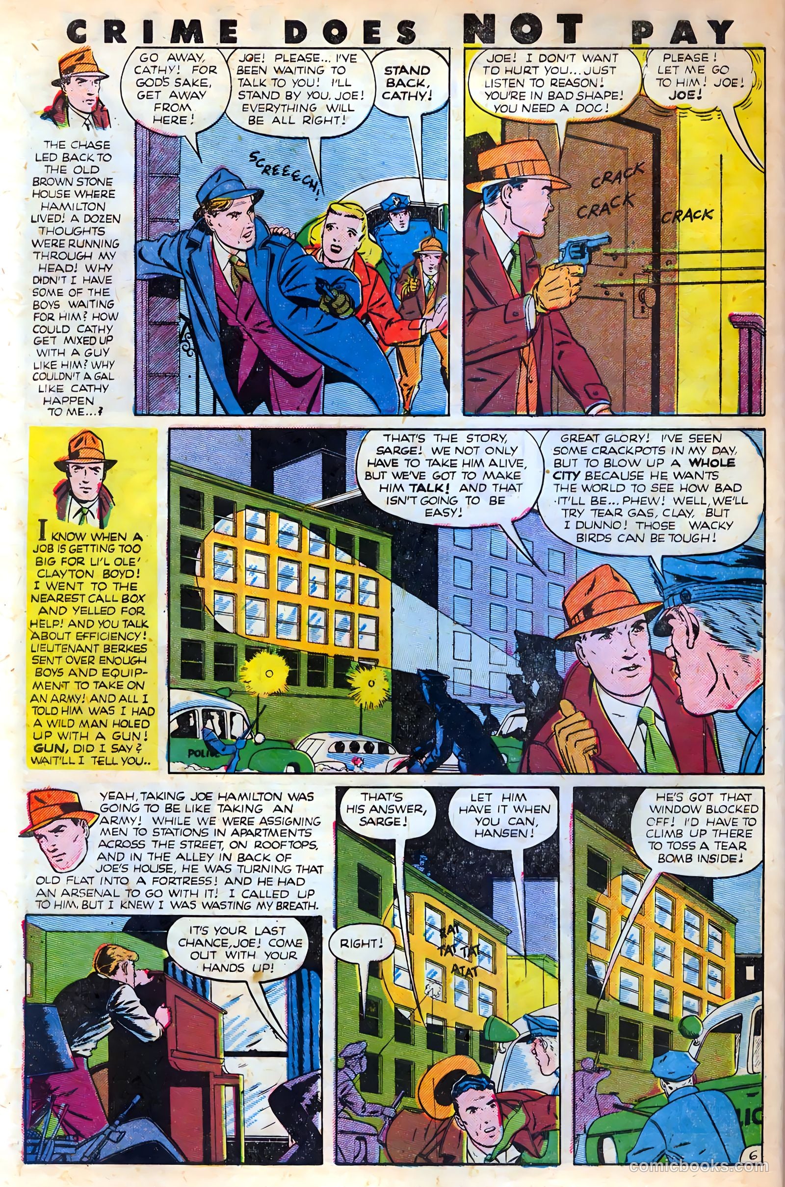Crime Does Not Pay #88 (1950) — page 46