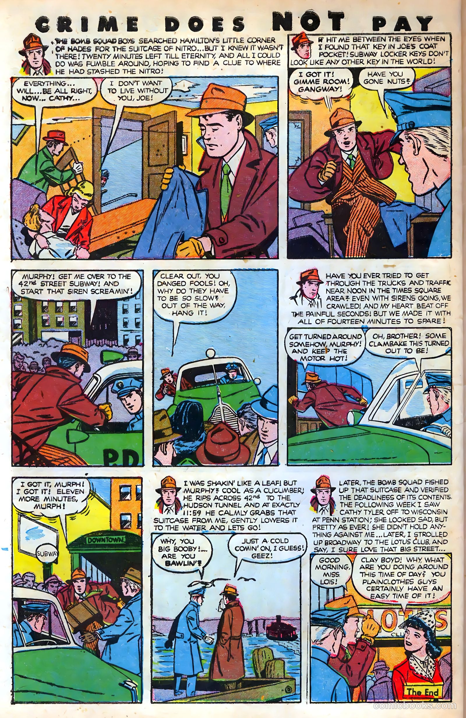 Crime Does Not Pay #88 (1950) — page 48