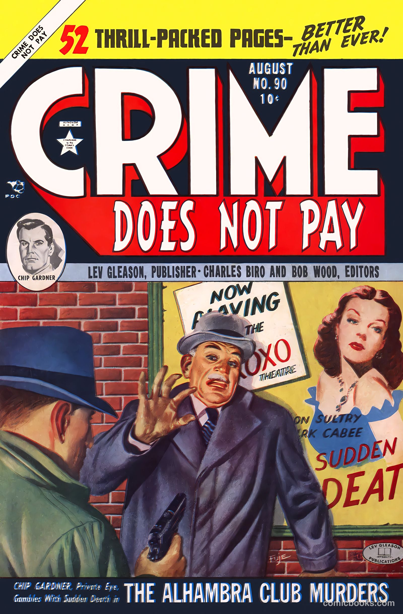 Crime Does Not Pay #90 (1950) — page 1