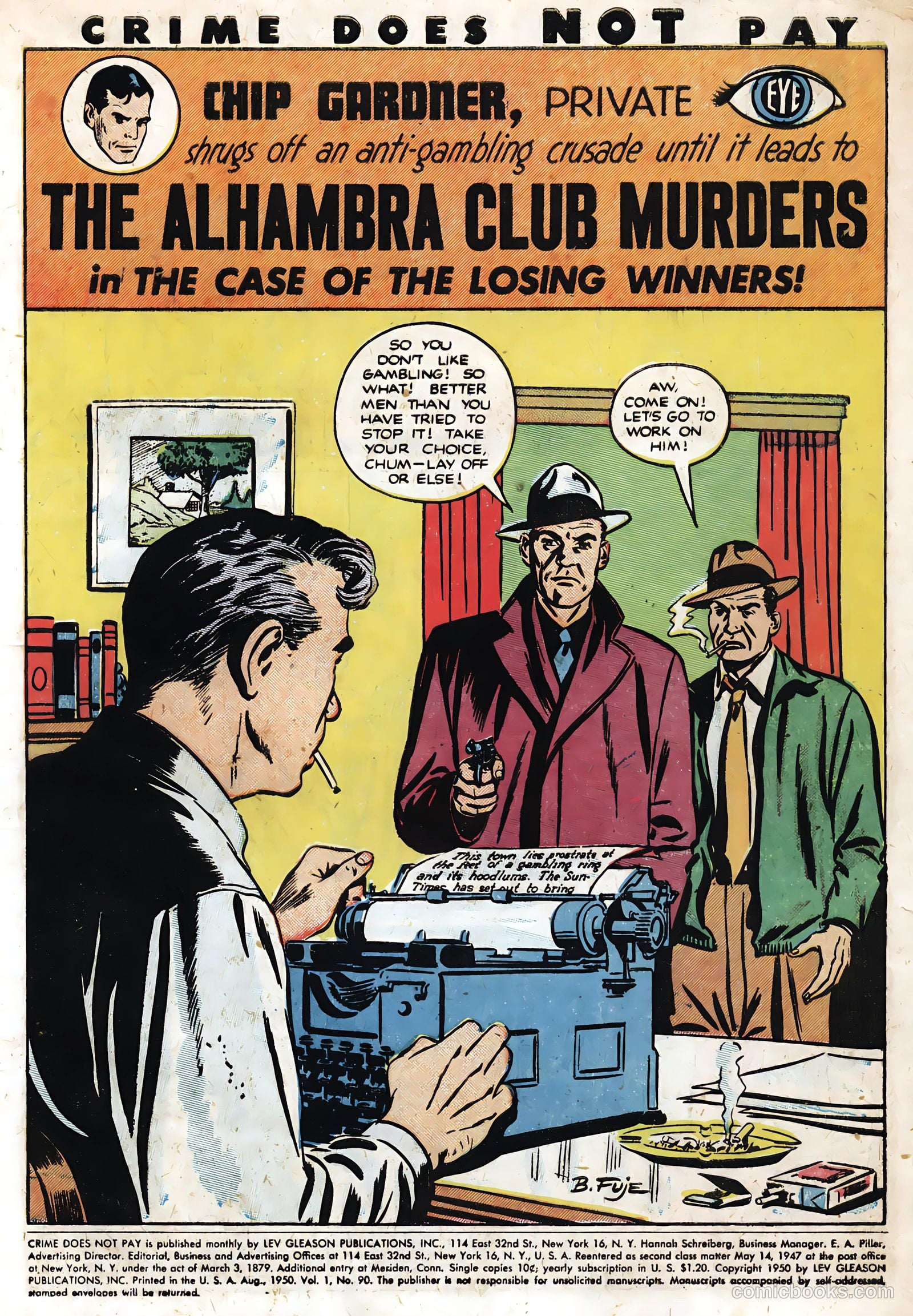 Crime Does Not Pay #90 (1950) — page 3