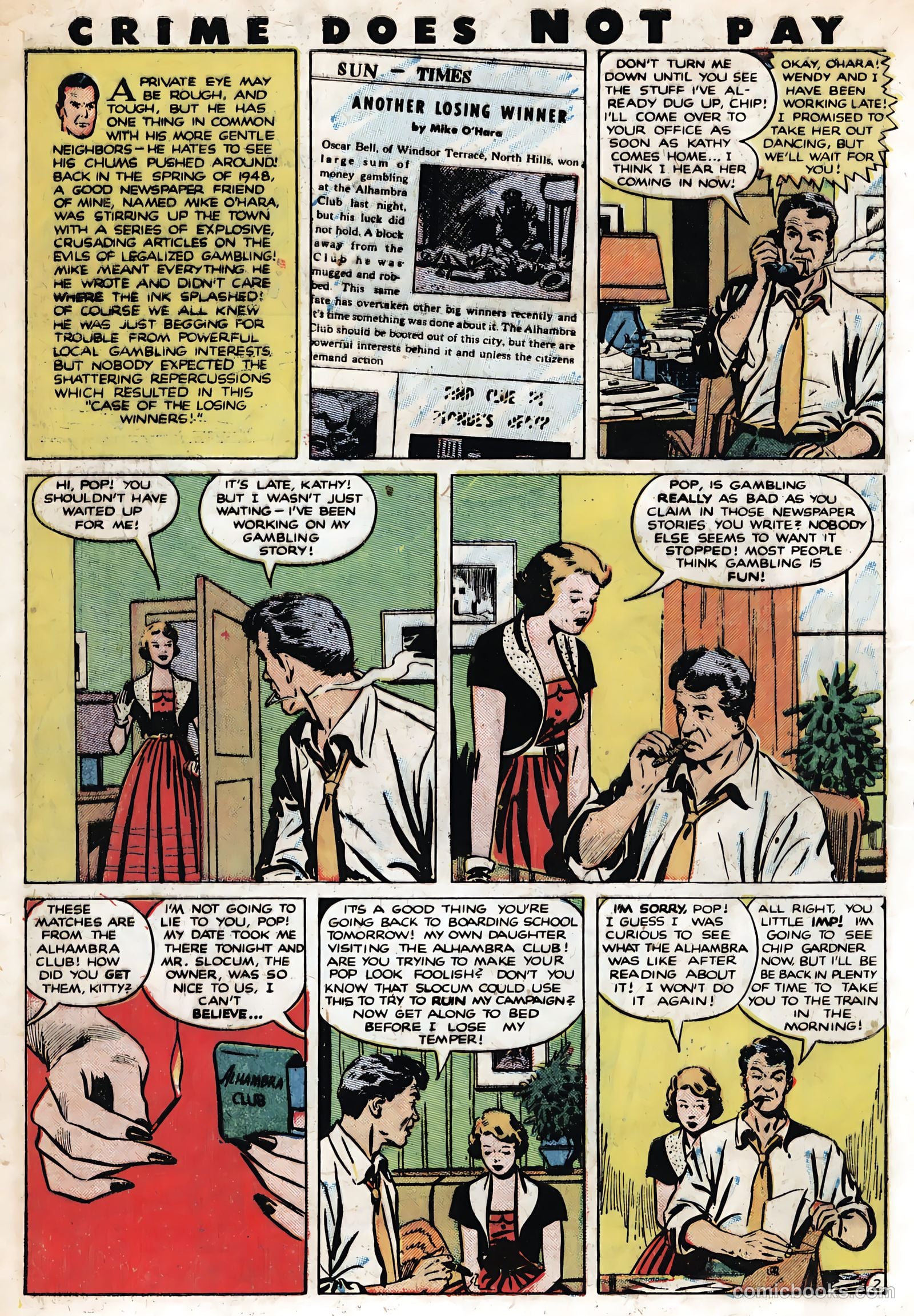 Crime Does Not Pay #90 (1950) — page 4