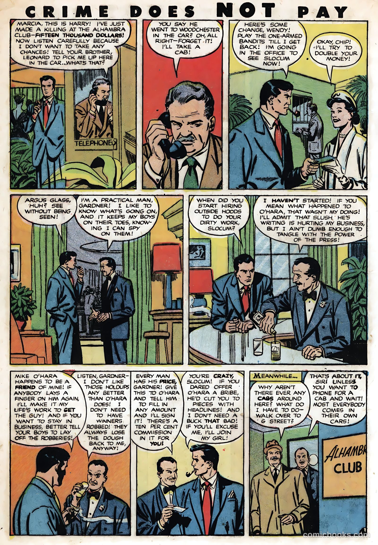 Crime Does Not Pay #90 (1950) — page 8