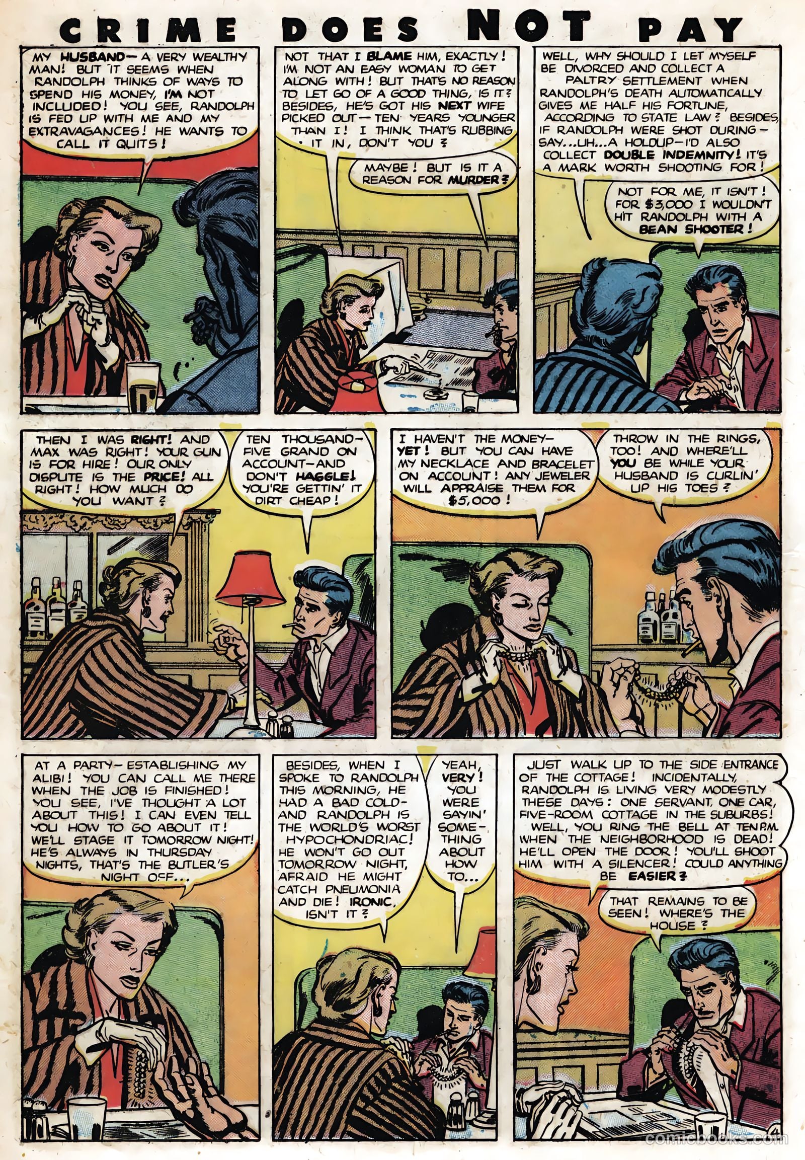 Crime Does Not Pay #90 (1950) — page 20