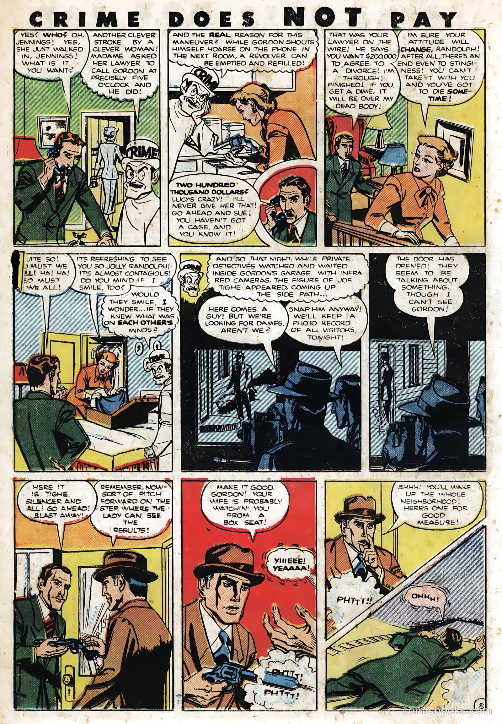 Crime Does Not Pay #90 (1950) — page 24