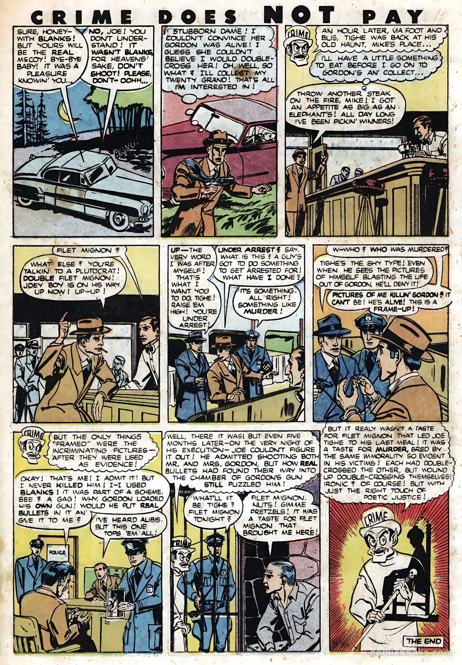 Crime Does Not Pay #90 (1950) — page 26