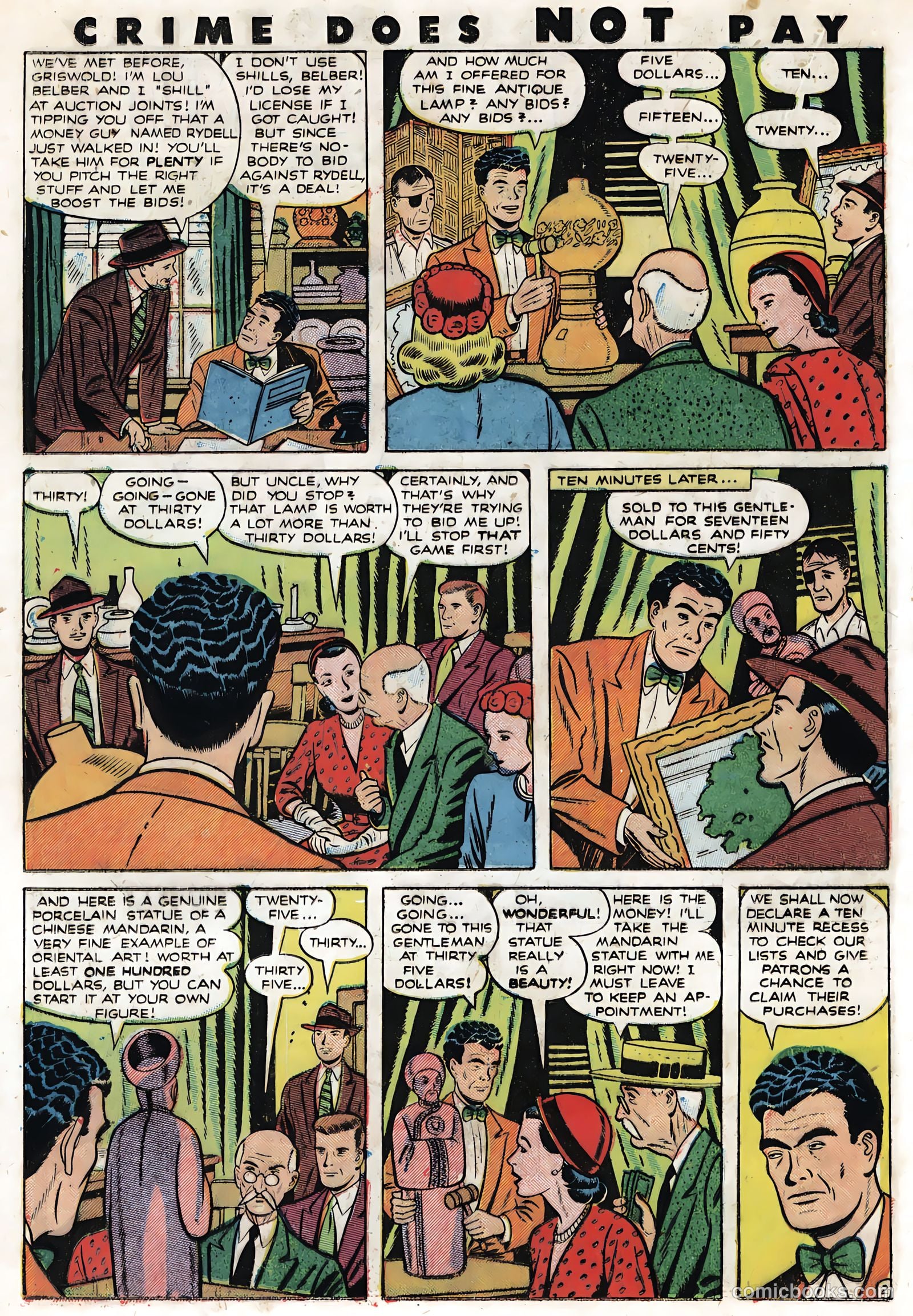Crime Does Not Pay #90 (1950) — page 30