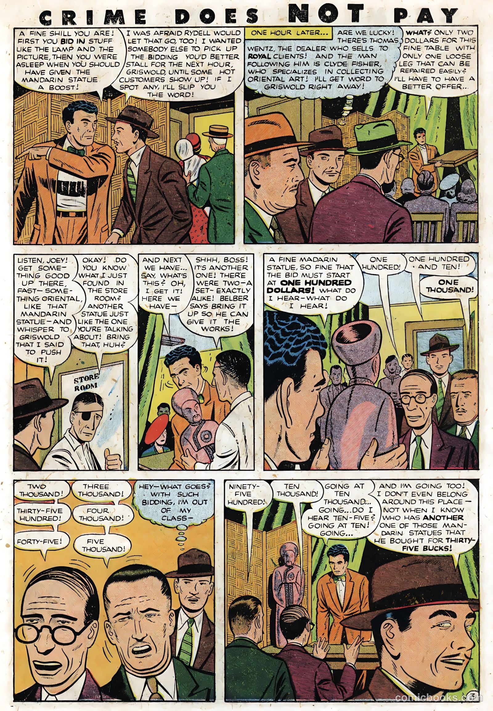 Crime Does Not Pay #90 (1950) — page 31