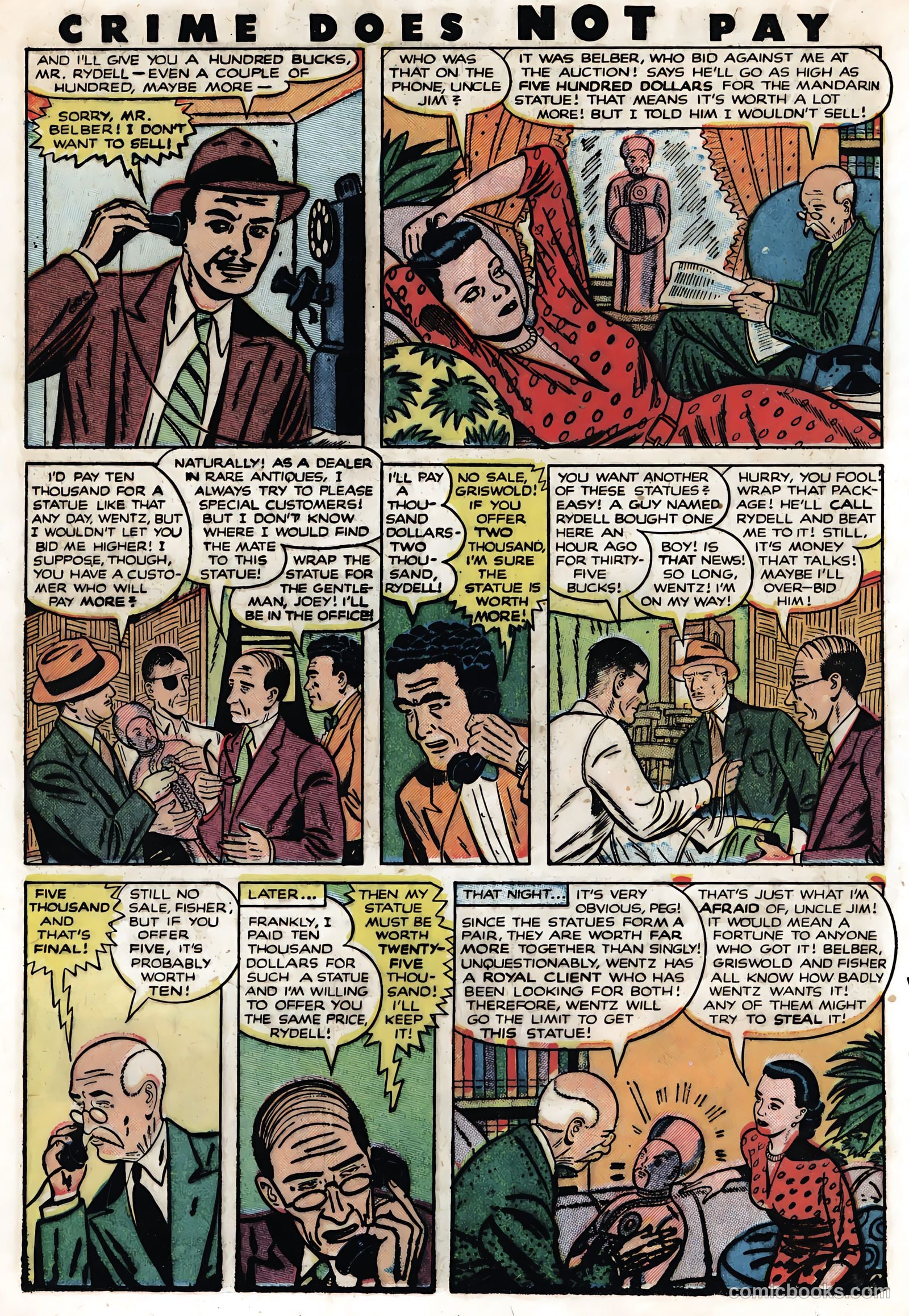 Crime Does Not Pay #90 (1950) — page 32