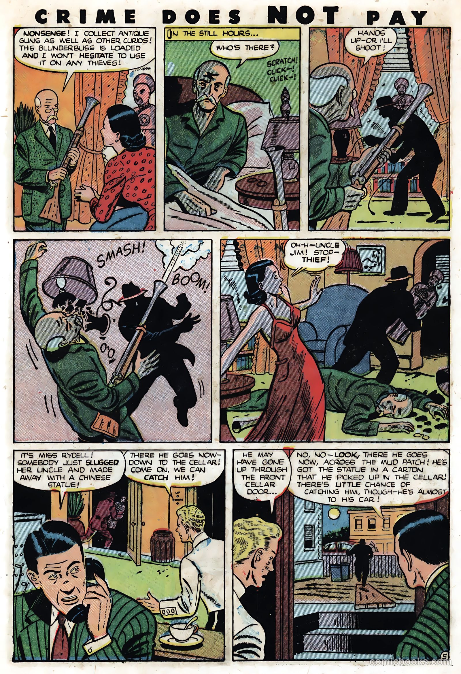 Crime Does Not Pay #90 (1950) — page 33