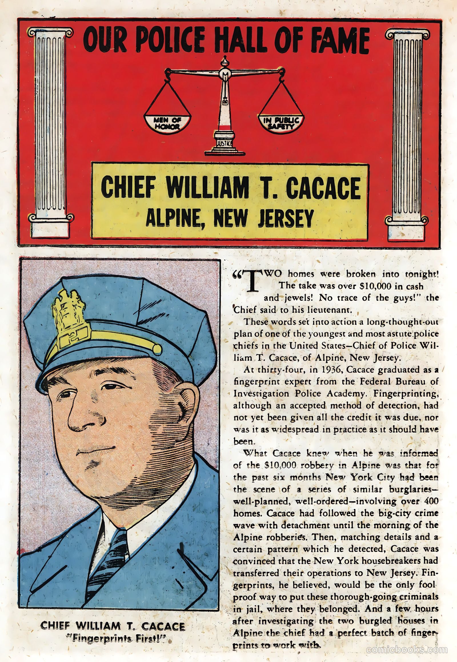 Crime Does Not Pay #90 (1950) — page 36