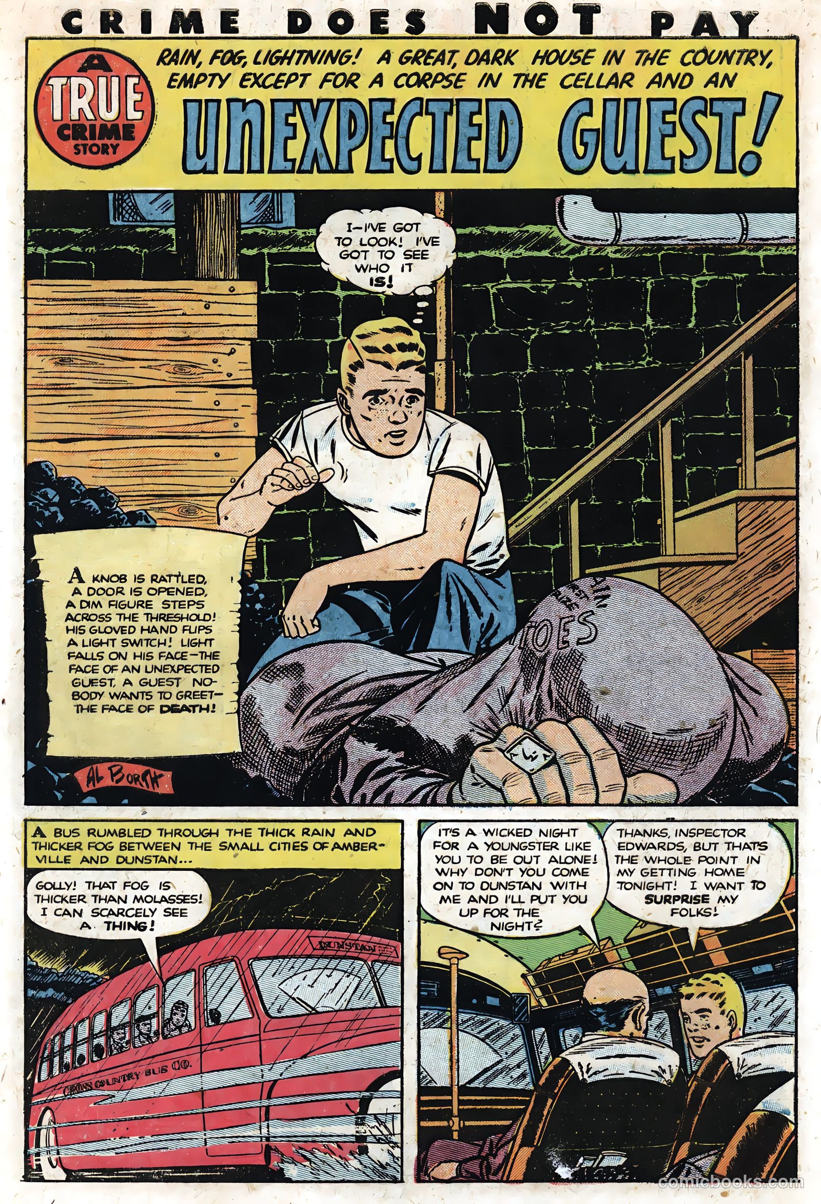Crime Does Not Pay #90 (1950) — page 39