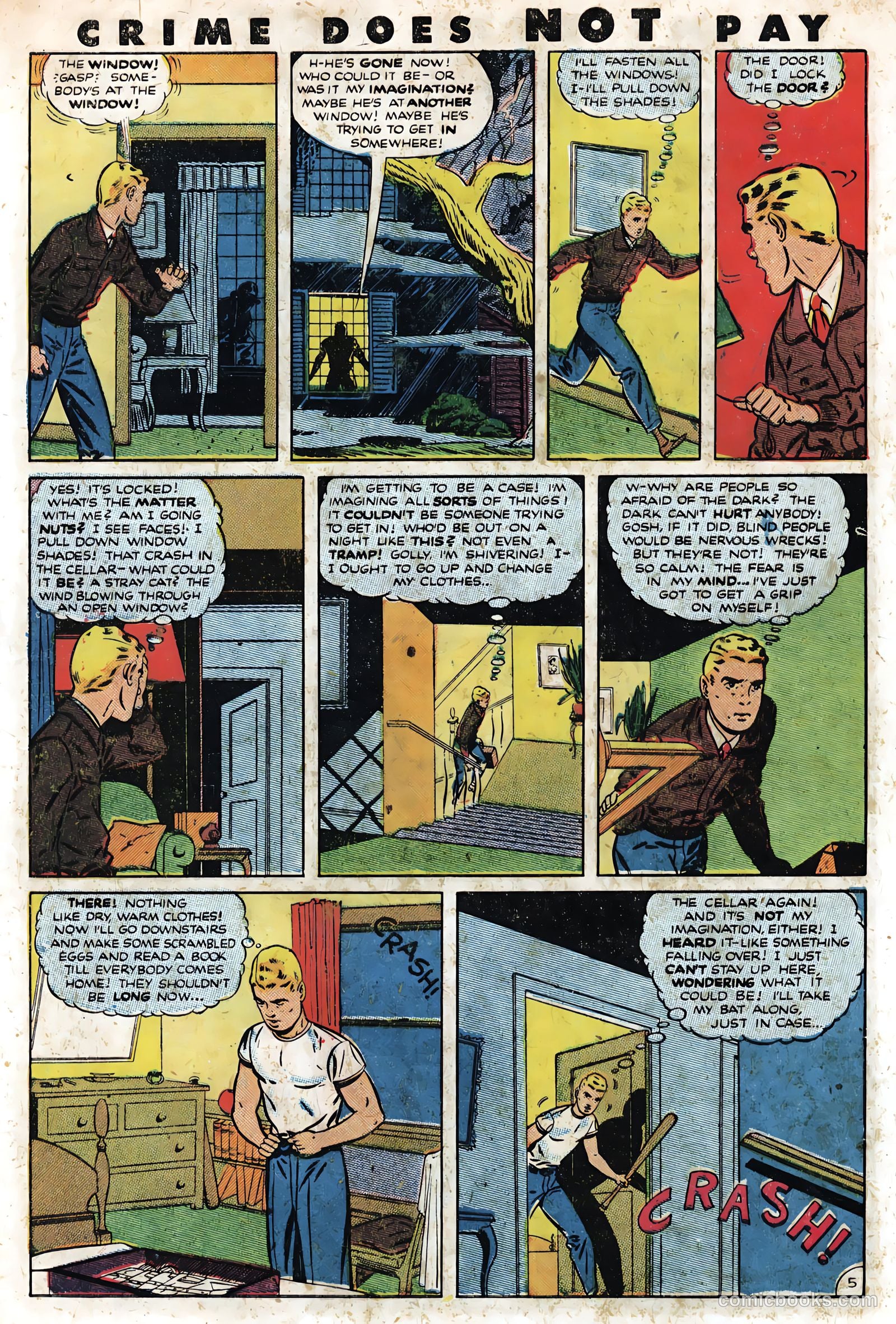 Crime Does Not Pay #90 (1950) — page 43