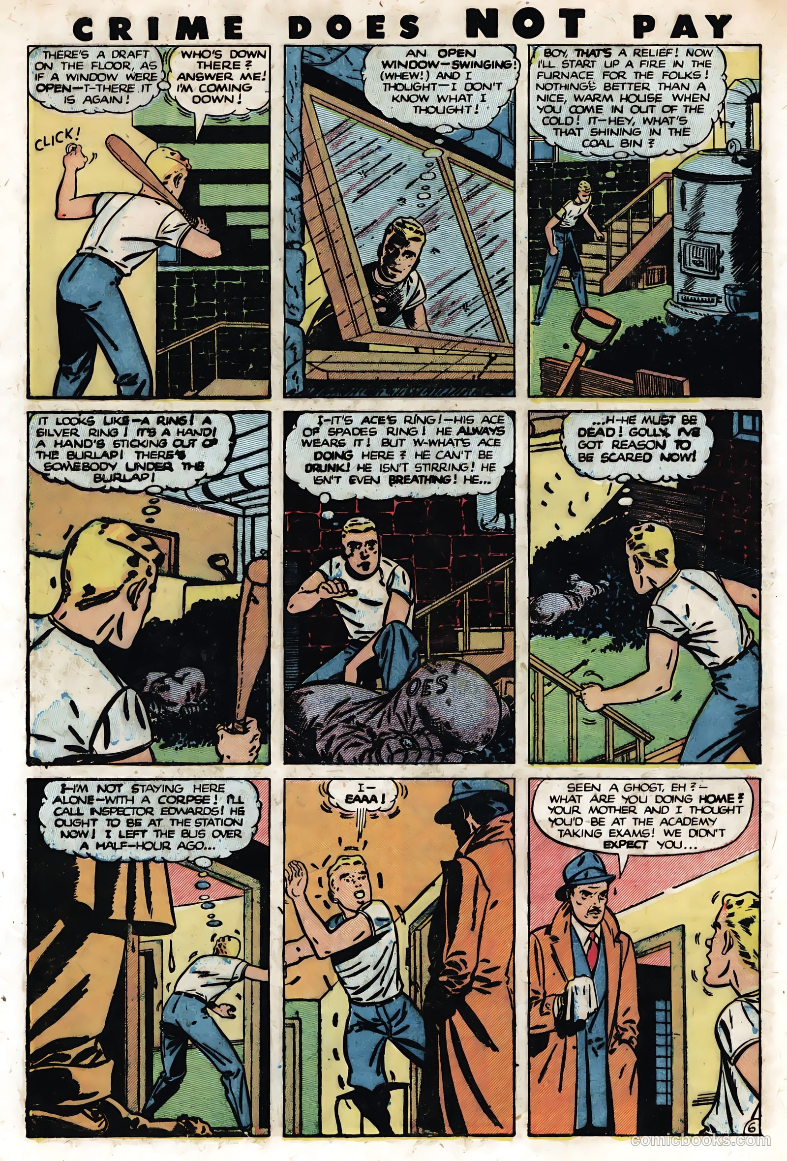 Crime Does Not Pay #90 (1950) — page 44