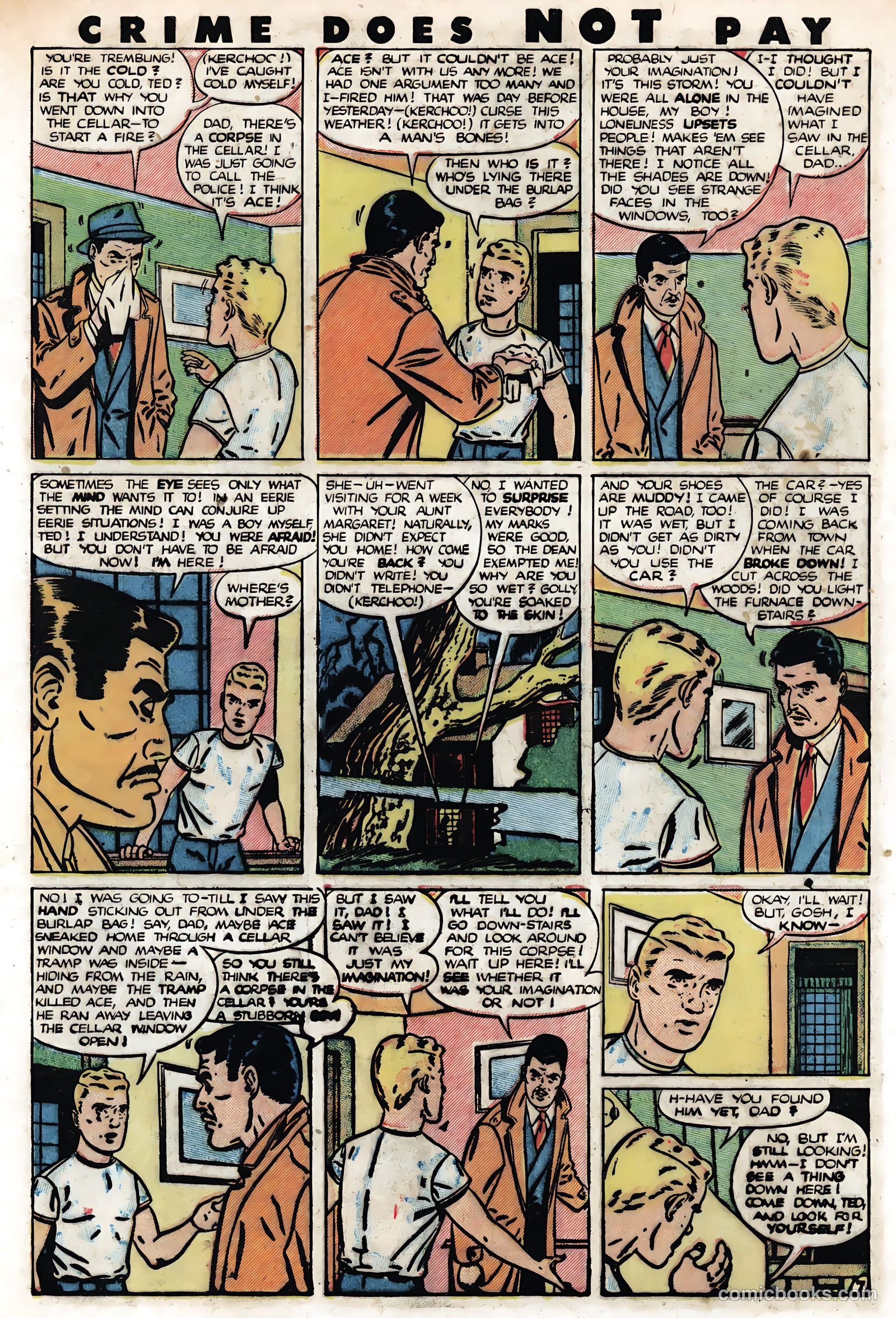 Crime Does Not Pay #90 (1950) — page 45