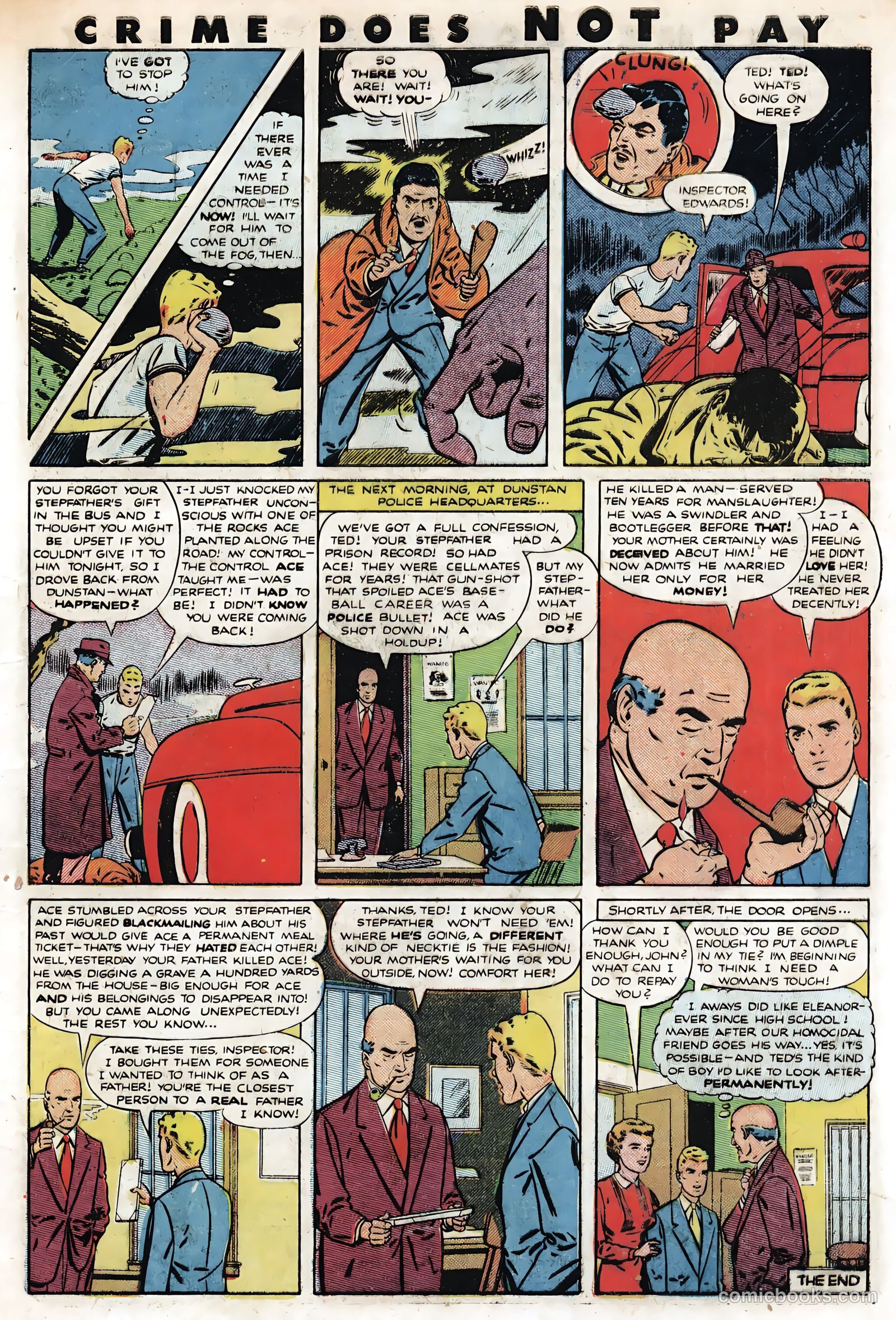 Crime Does Not Pay #90 (1950) — page 47