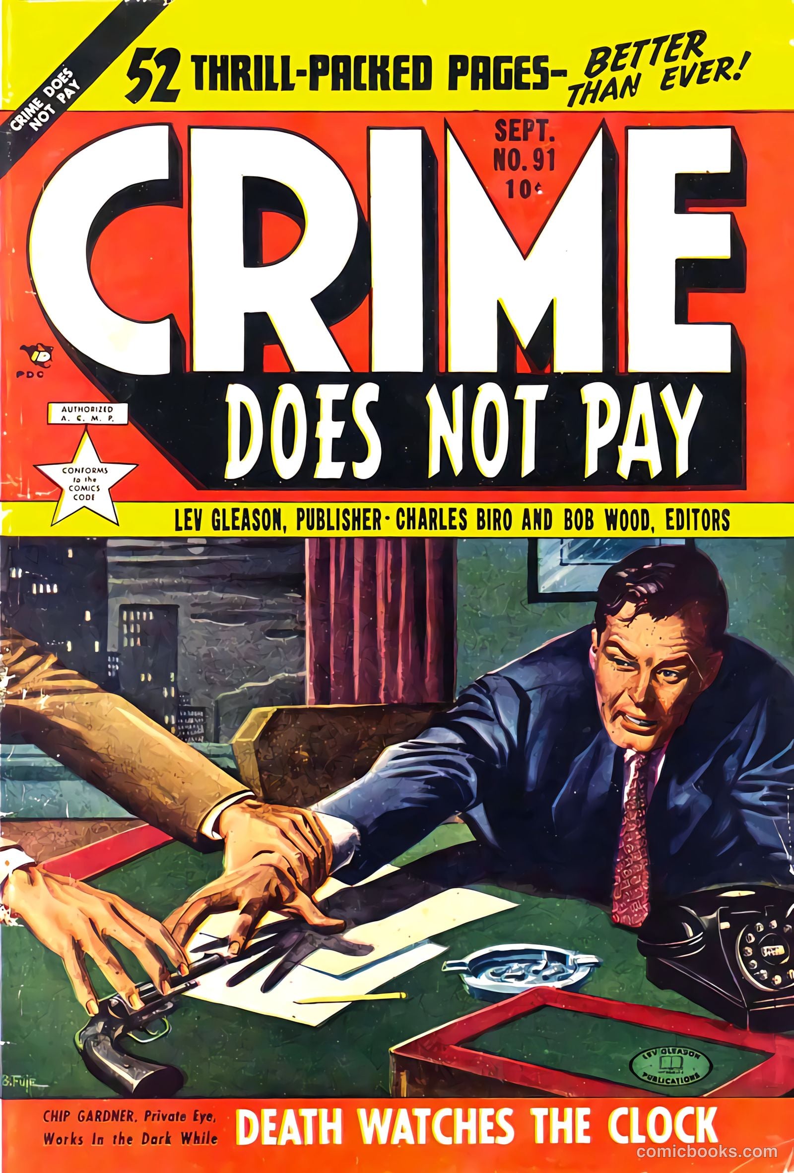 Crime Does Not Pay #91 (1950) — page 1