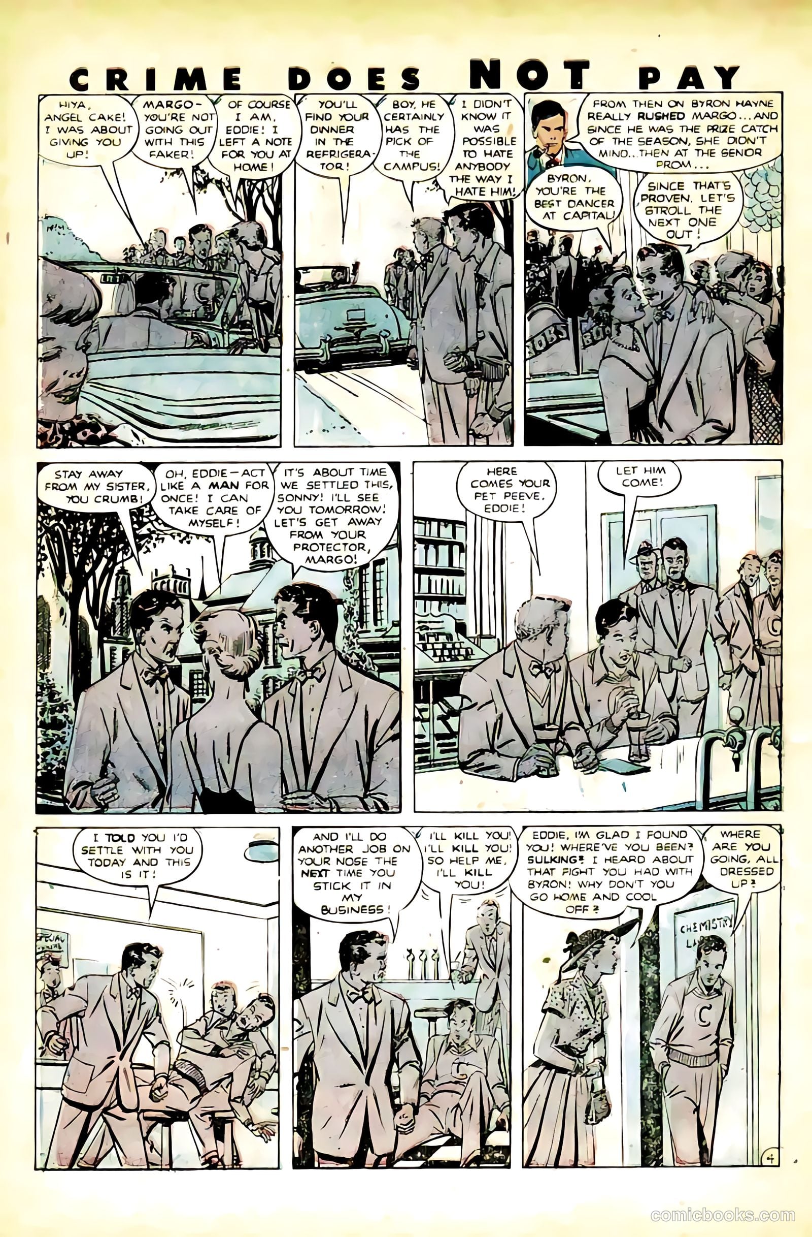 Crime Does Not Pay #91 (1950) — page 6