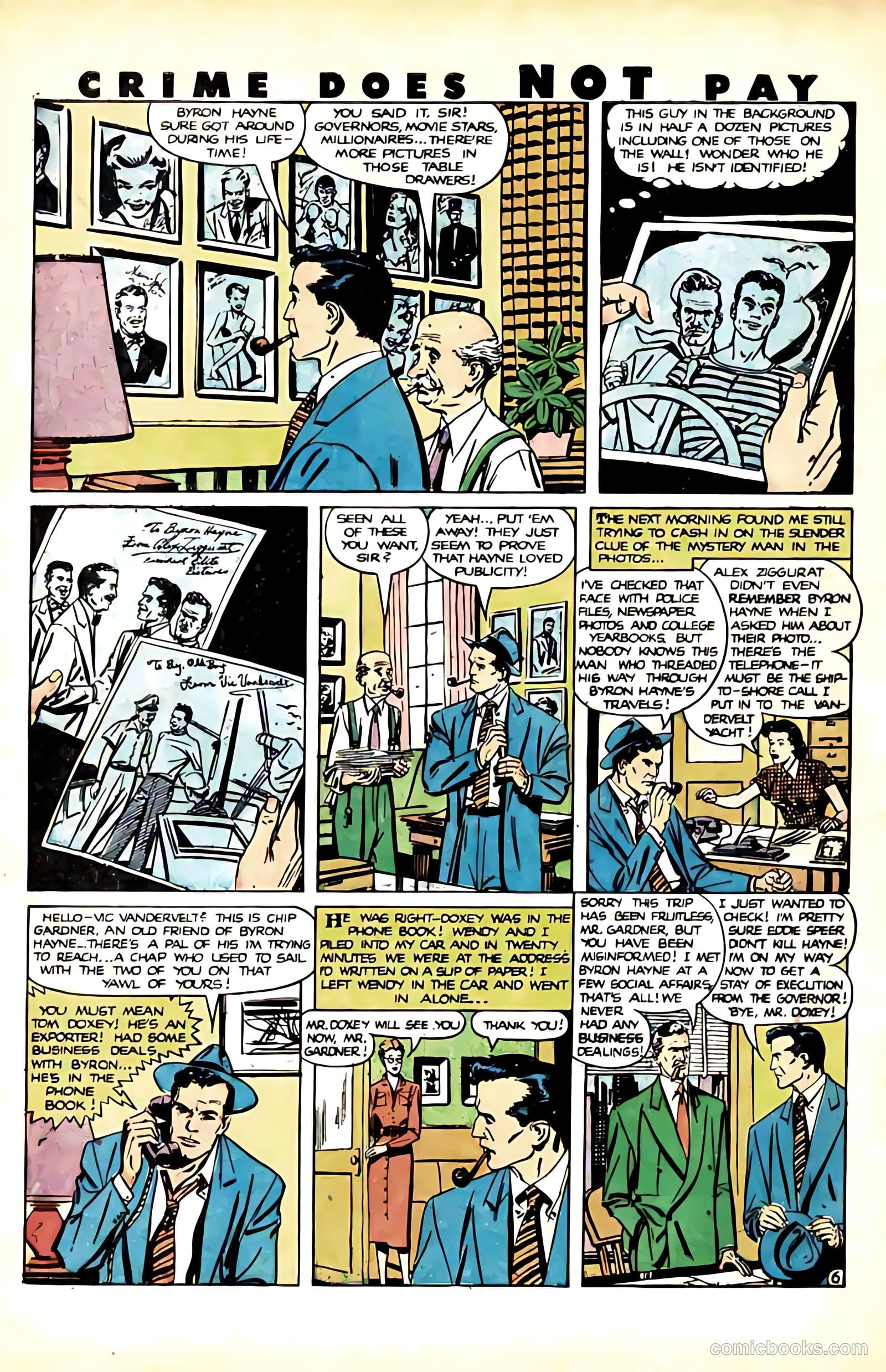 Crime Does Not Pay #91 (1950) — page 8