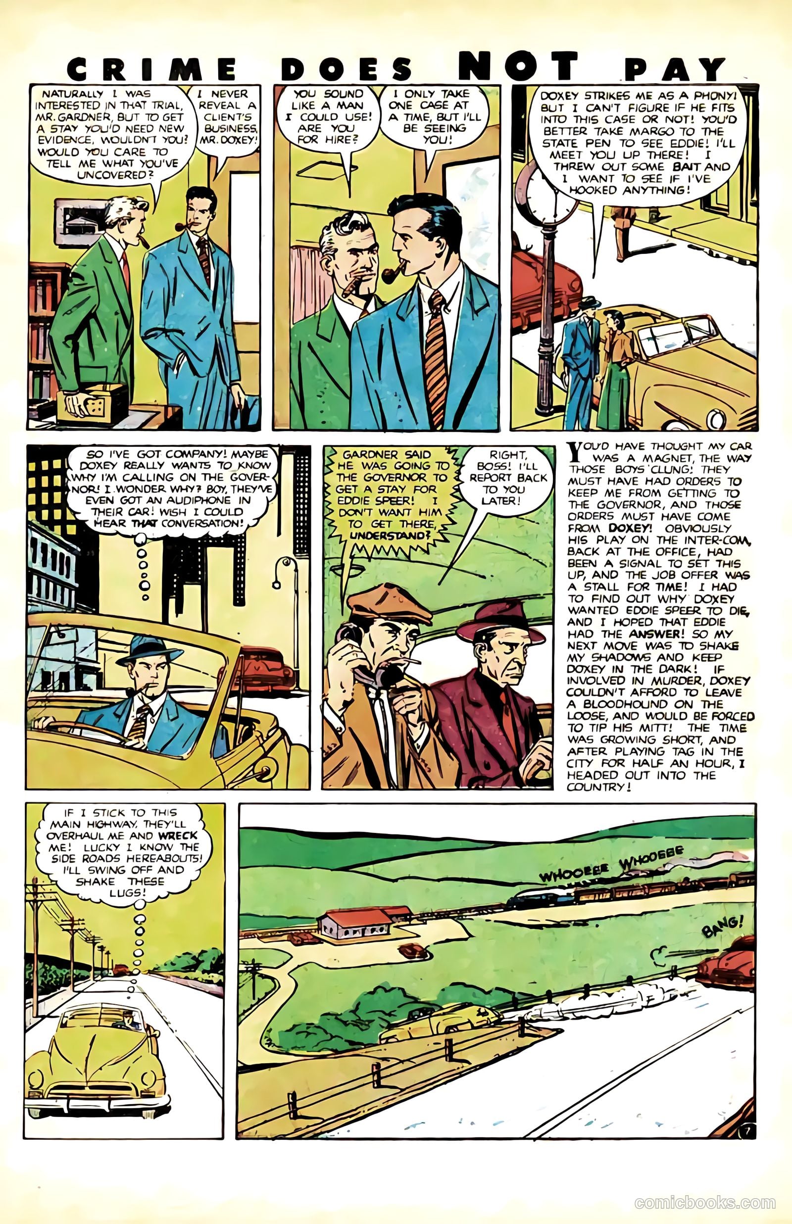 Crime Does Not Pay #91 (1950) — page 9