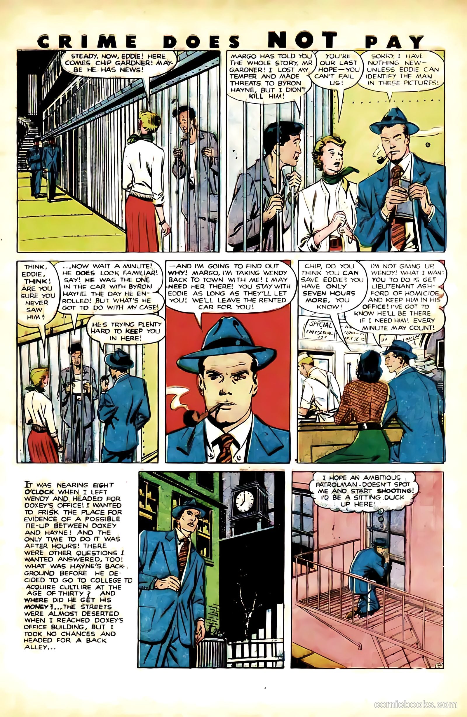 Crime Does Not Pay #91 (1950) — page 11