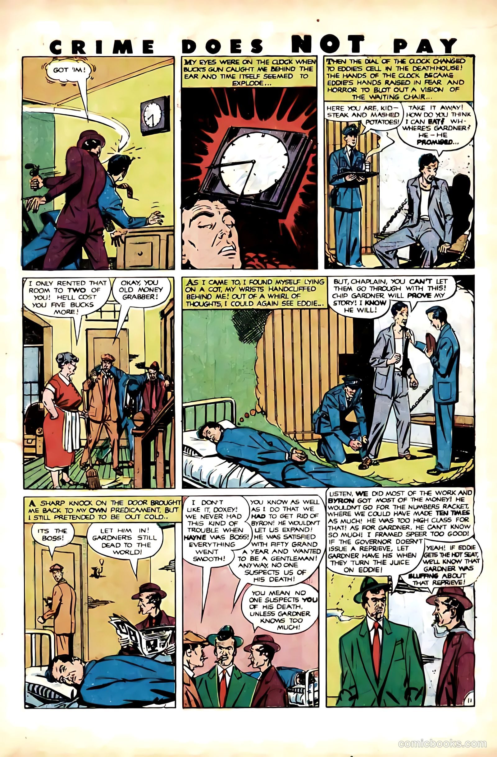 Crime Does Not Pay #91 (1950) — page 13
