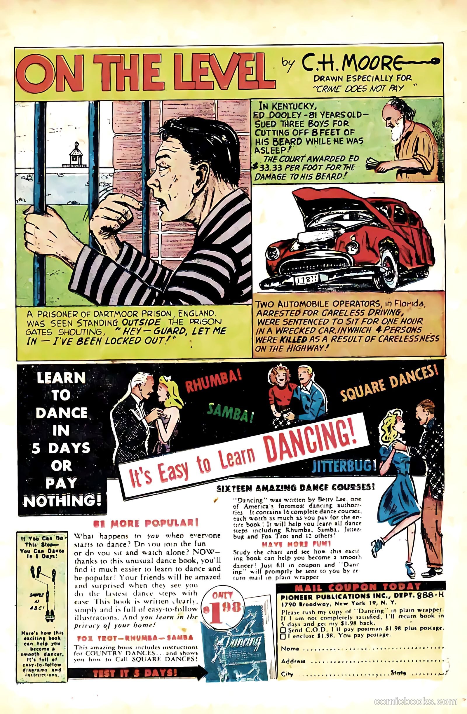 Crime Does Not Pay #91 (1950) — page 17