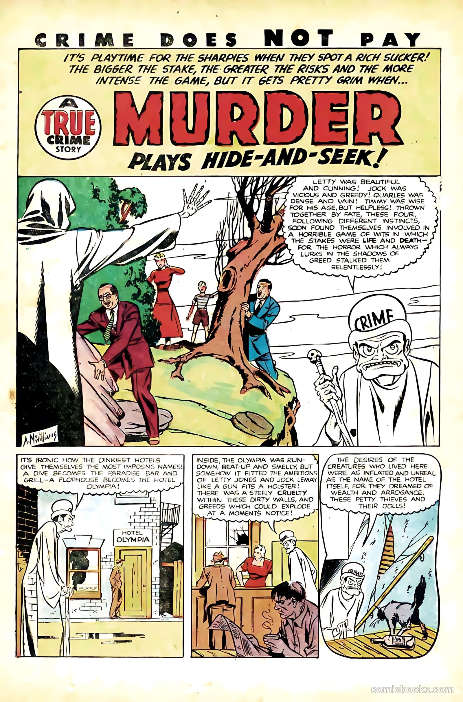 Crime Does Not Pay #91 (1950) — page 19