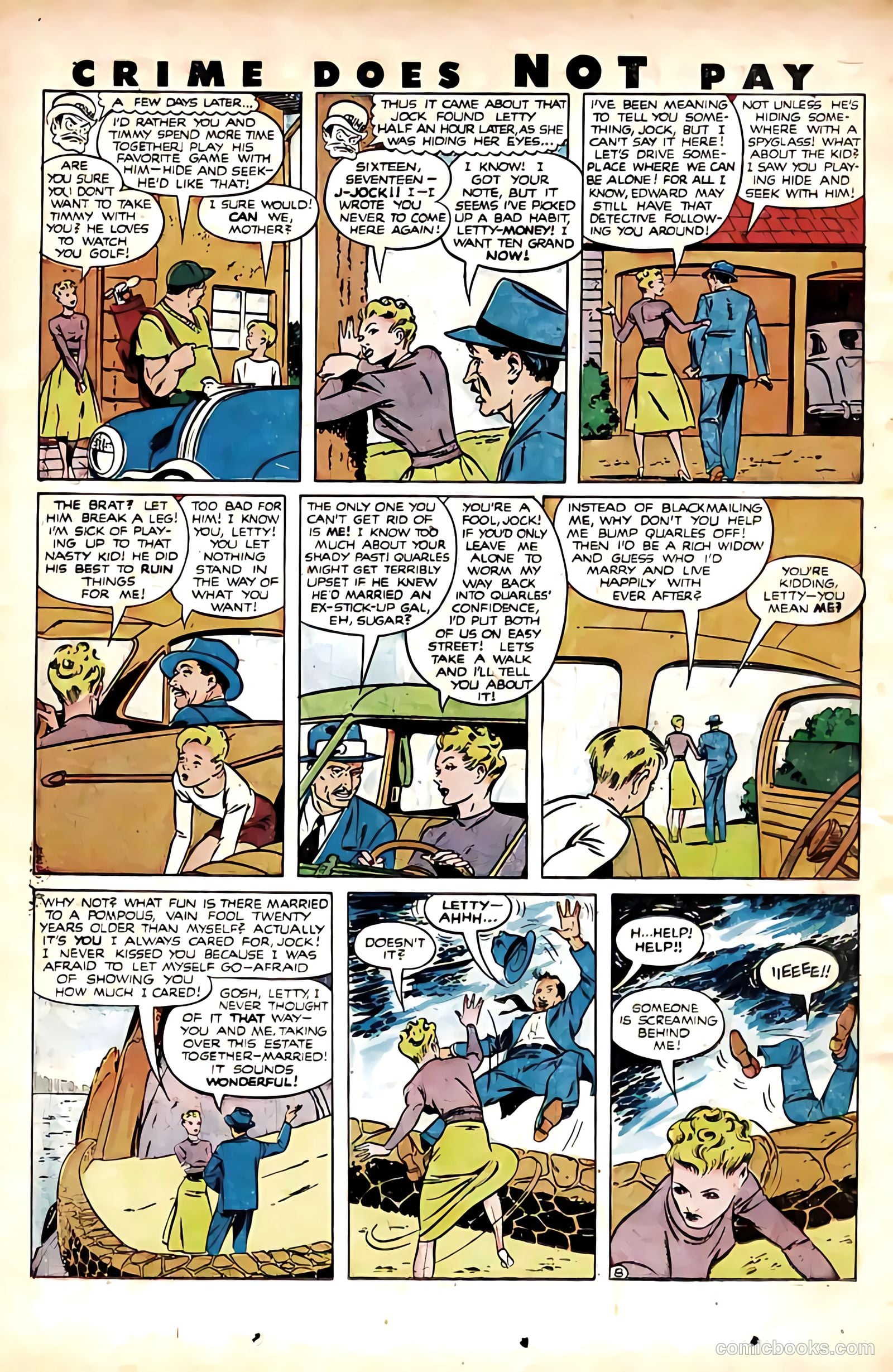 Crime Does Not Pay #91 (1950) — page 26