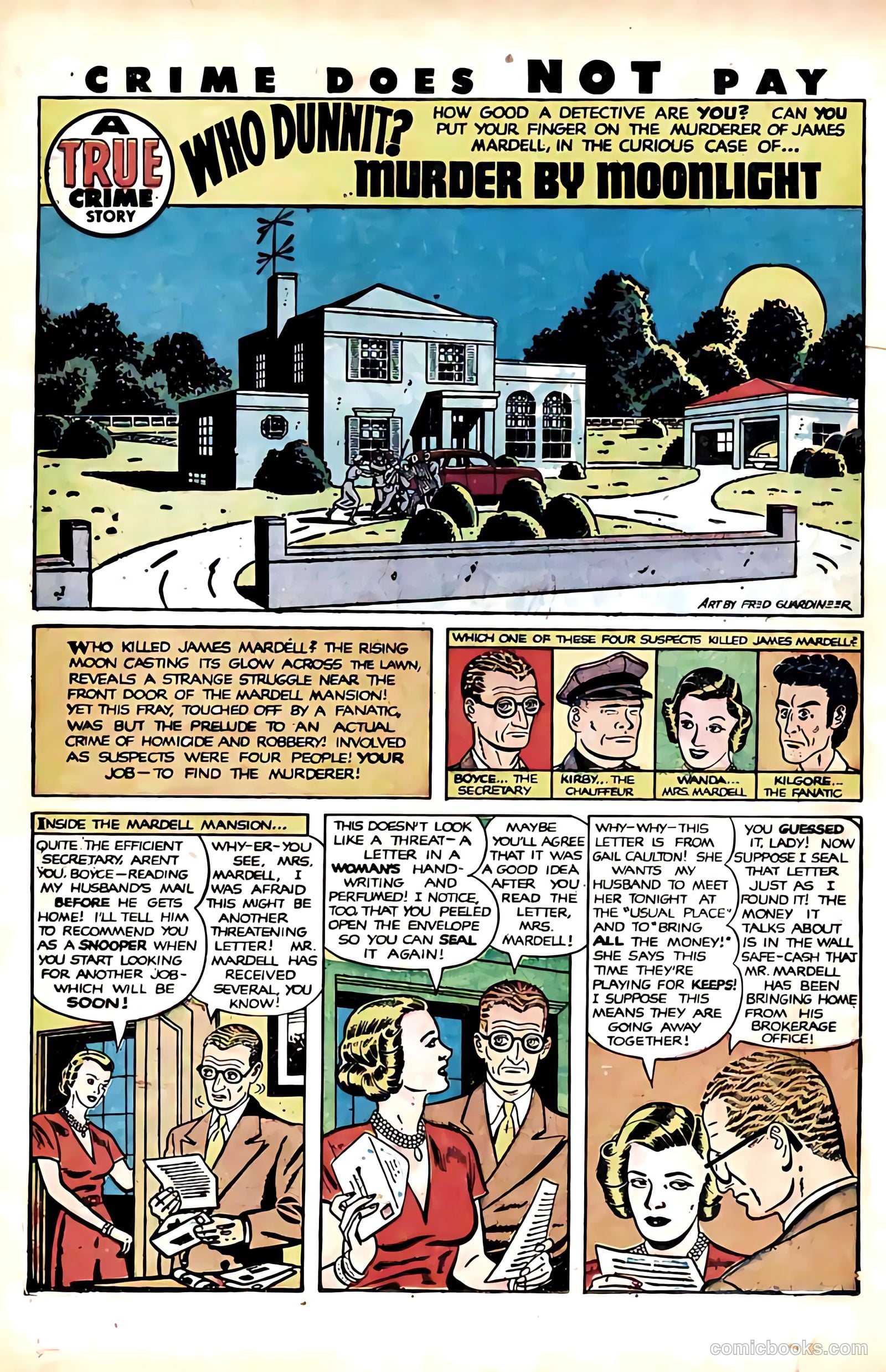 Crime Does Not Pay #91 (1950) — page 32