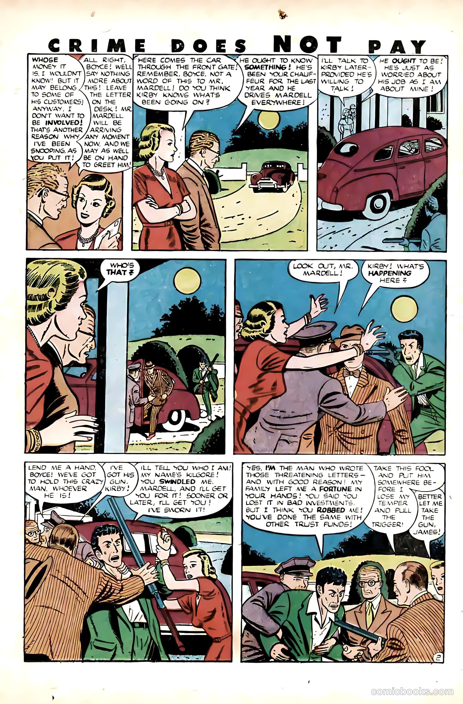 Crime Does Not Pay #91 (1950) — page 33