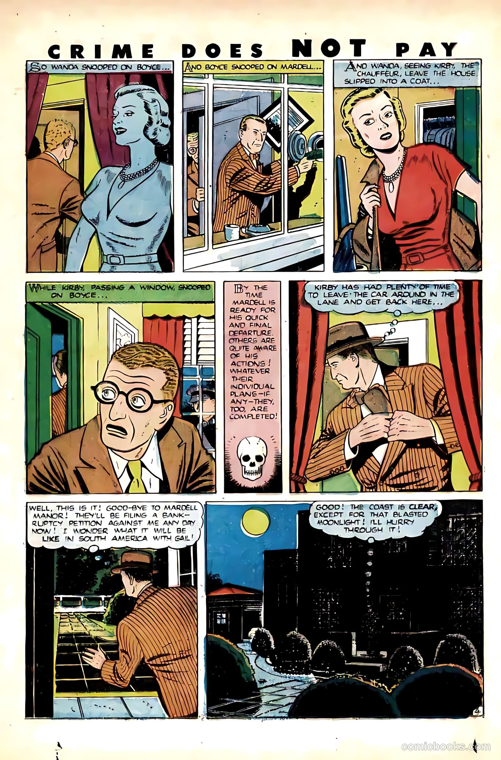 Crime Does Not Pay #91 (1950) — page 35
