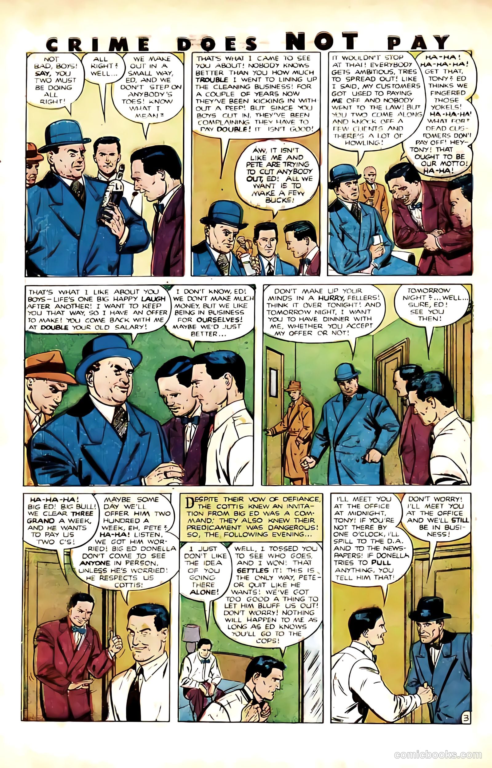 Crime Does Not Pay #91 (1950) — page 42