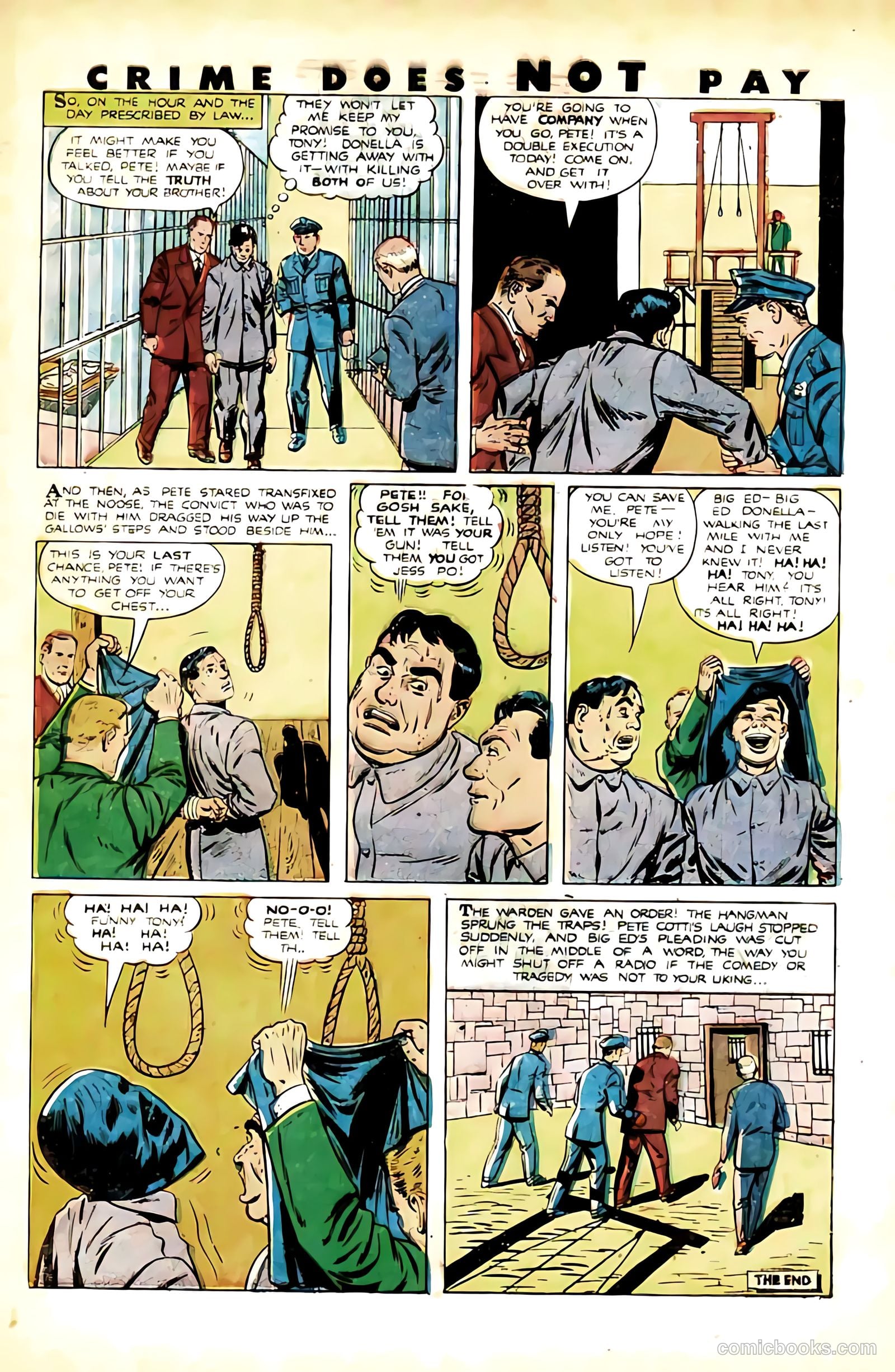 Crime Does Not Pay #91 (1950) — page 47