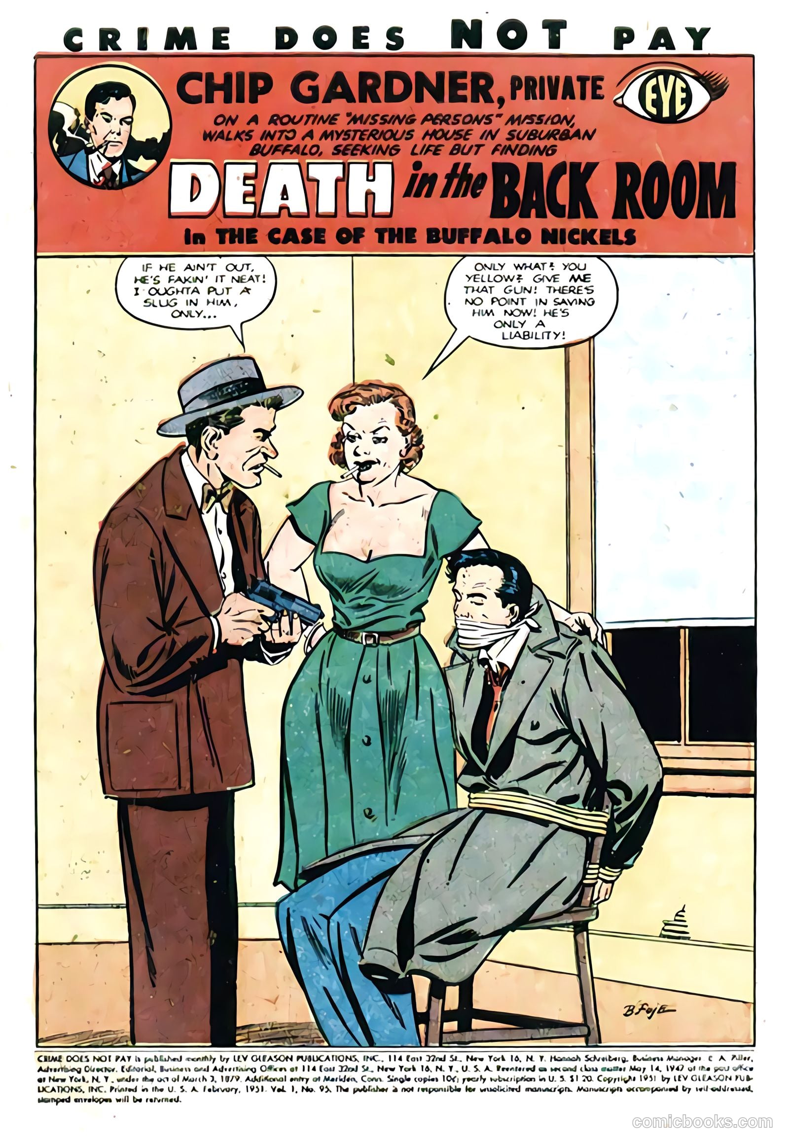 Crime Does Not Pay #95 (1951) — page 2