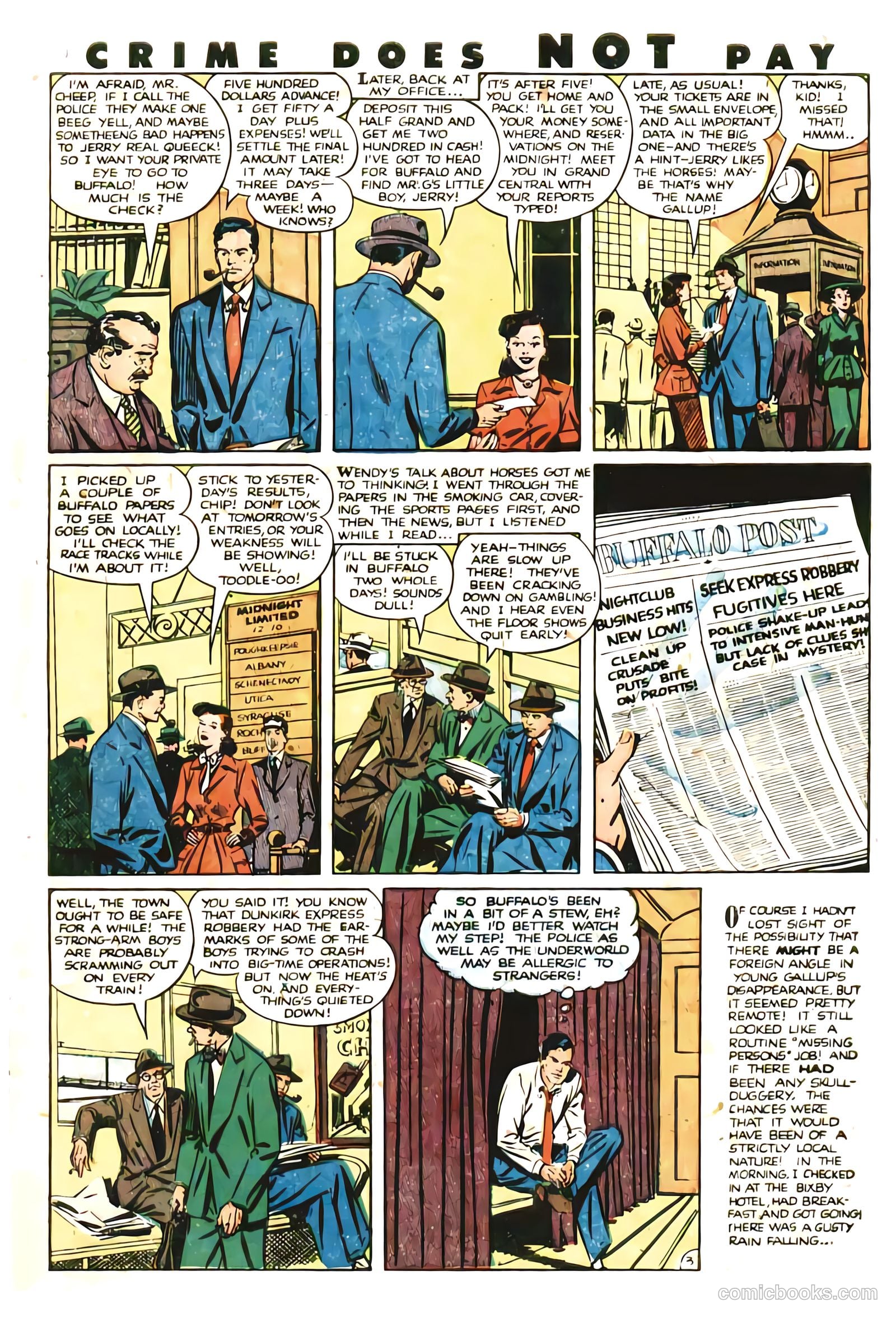 Crime Does Not Pay #95 (1951) — page 4