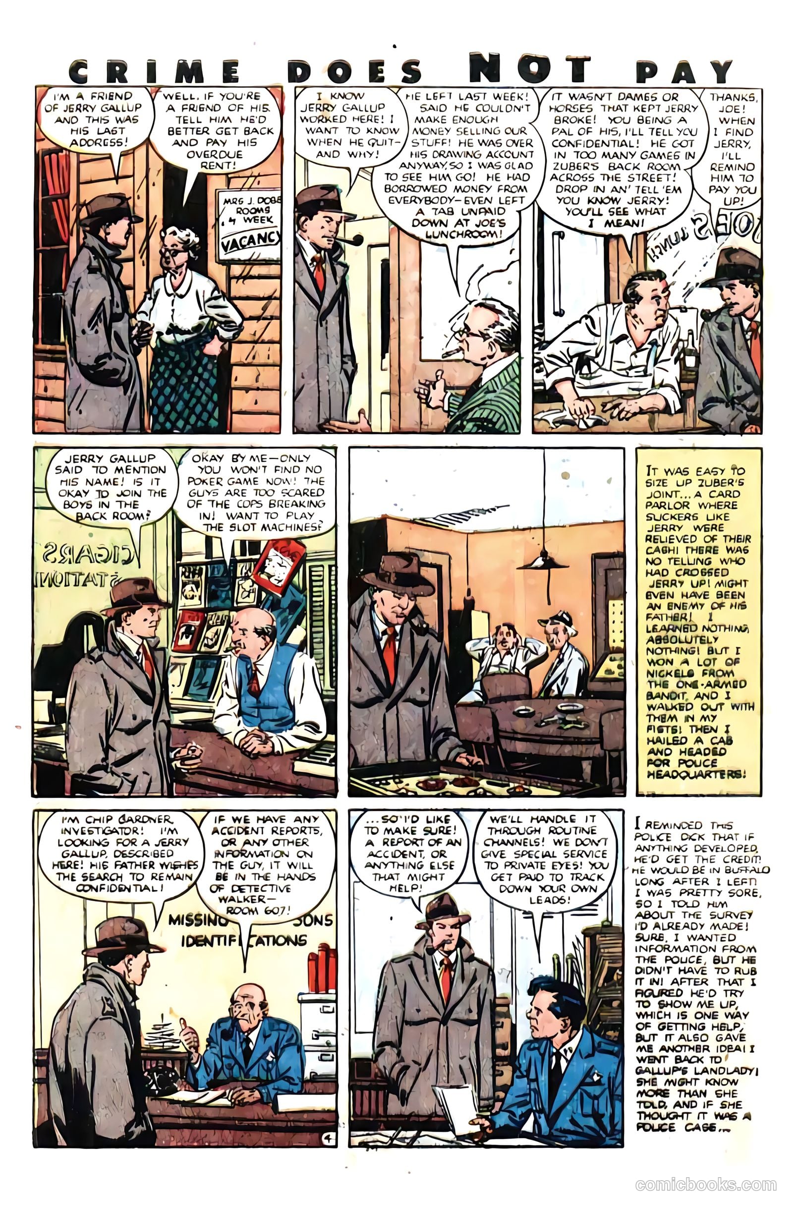 Crime Does Not Pay #95 (1951) — page 5