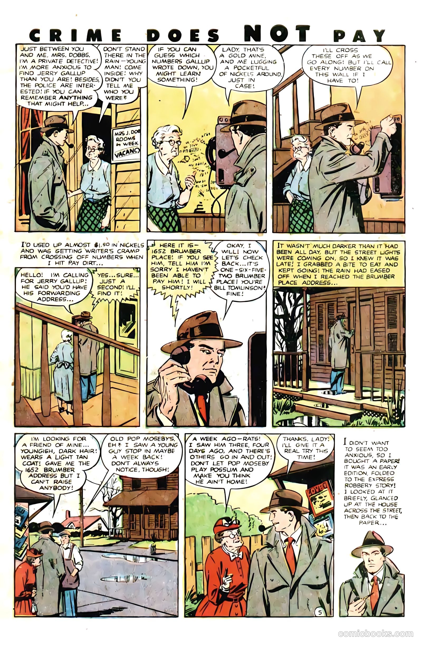 Crime Does Not Pay #95 (1951) — page 6